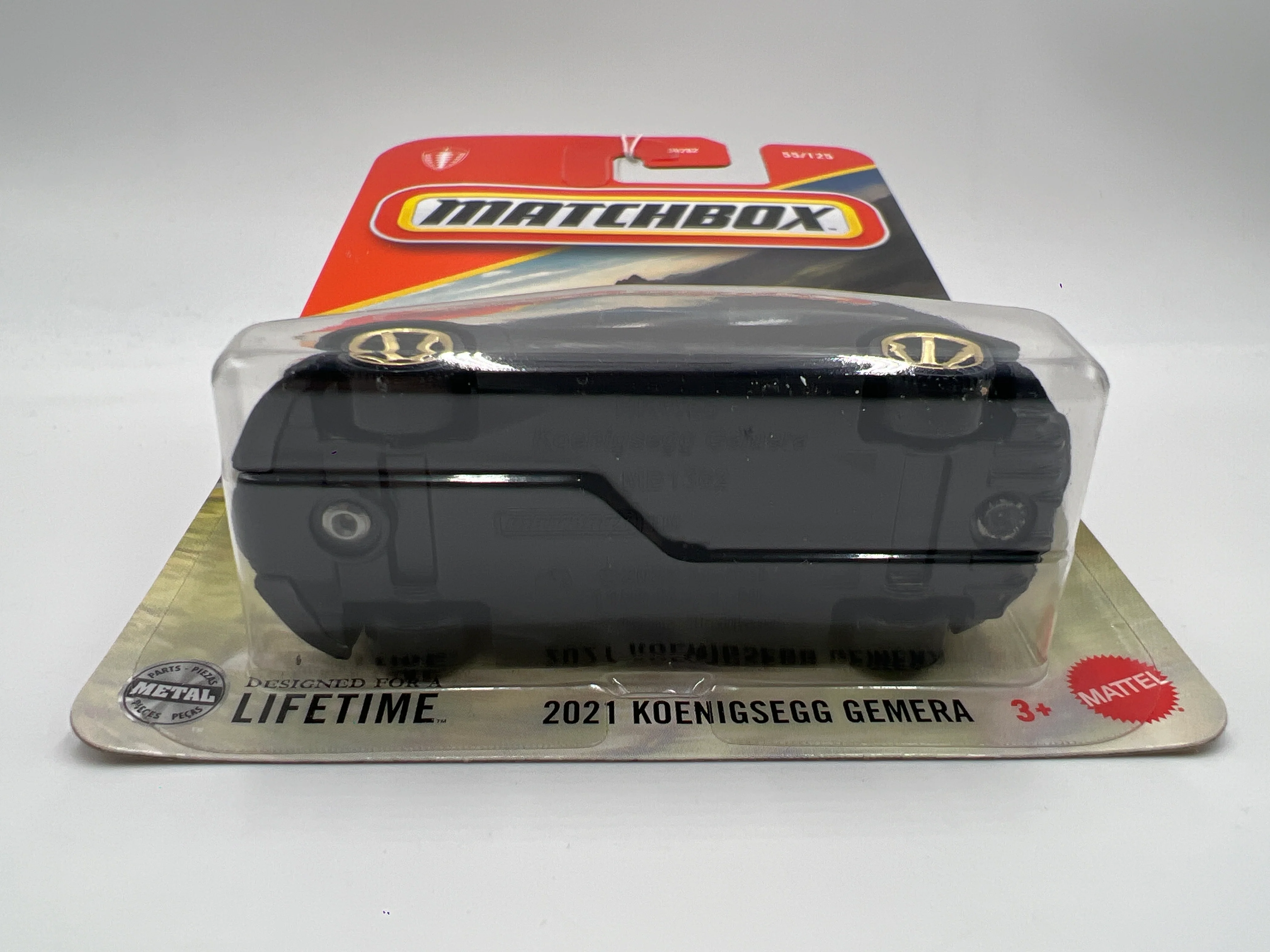 2025 Matchbox #55 2021 Koenigsegg Gemera Matte Black 214G - Image 6