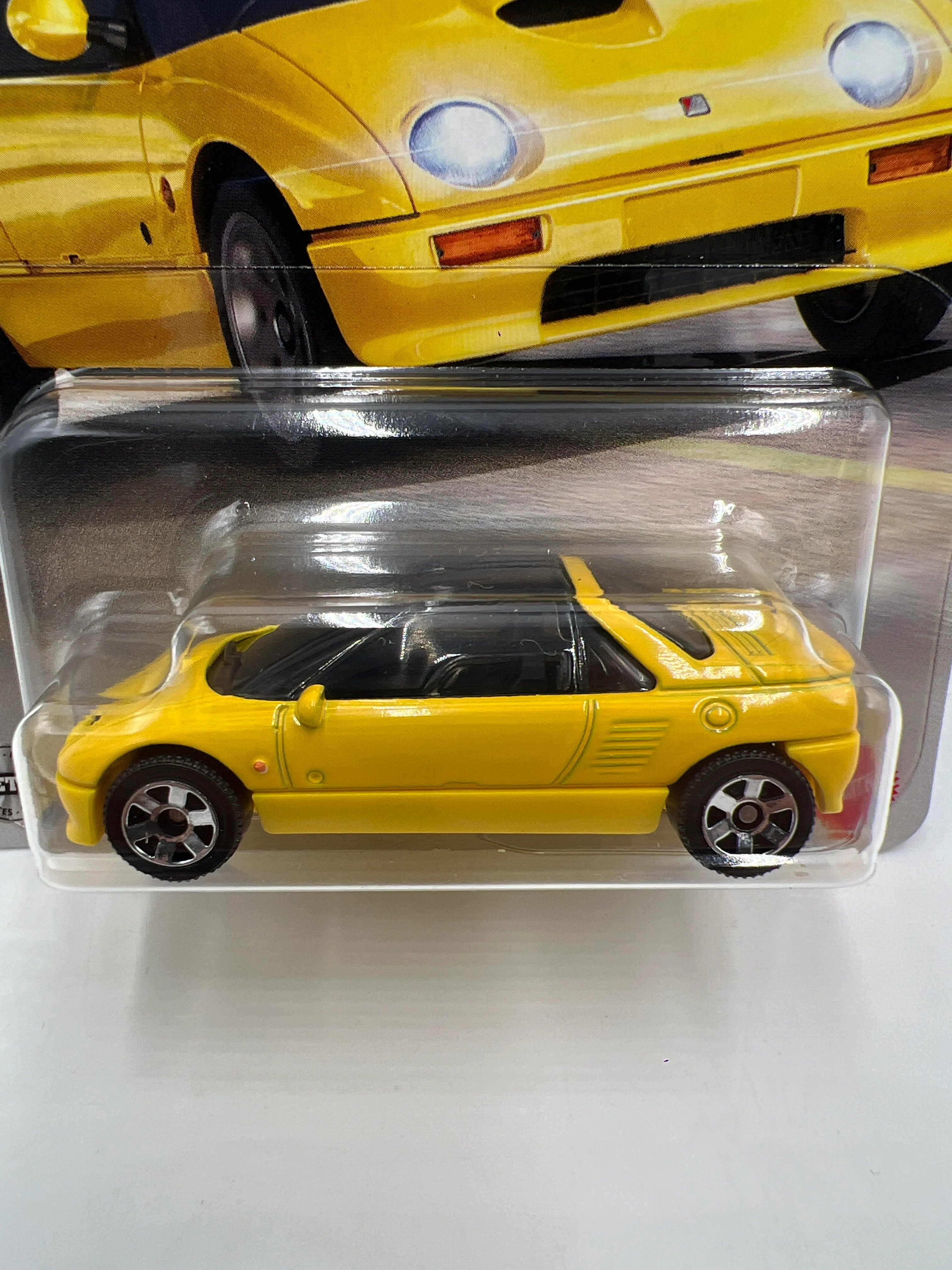 2025 Matchbox #79 1992 Mazda Autozam AZ-1 Yellow 215F - Image 2