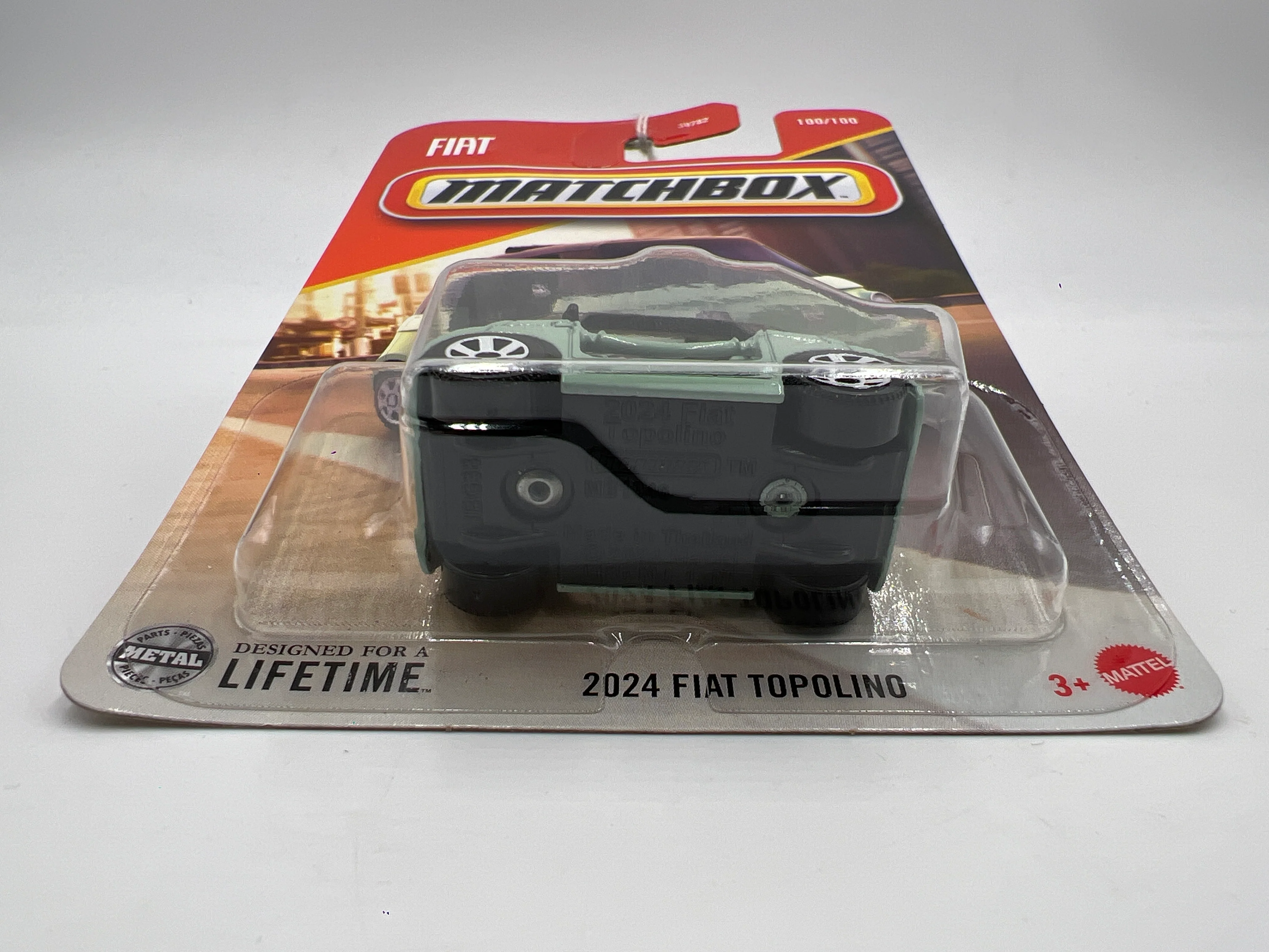 2025 Matchbox #100 2024 Fiat Topolino Green 214D - Image 6