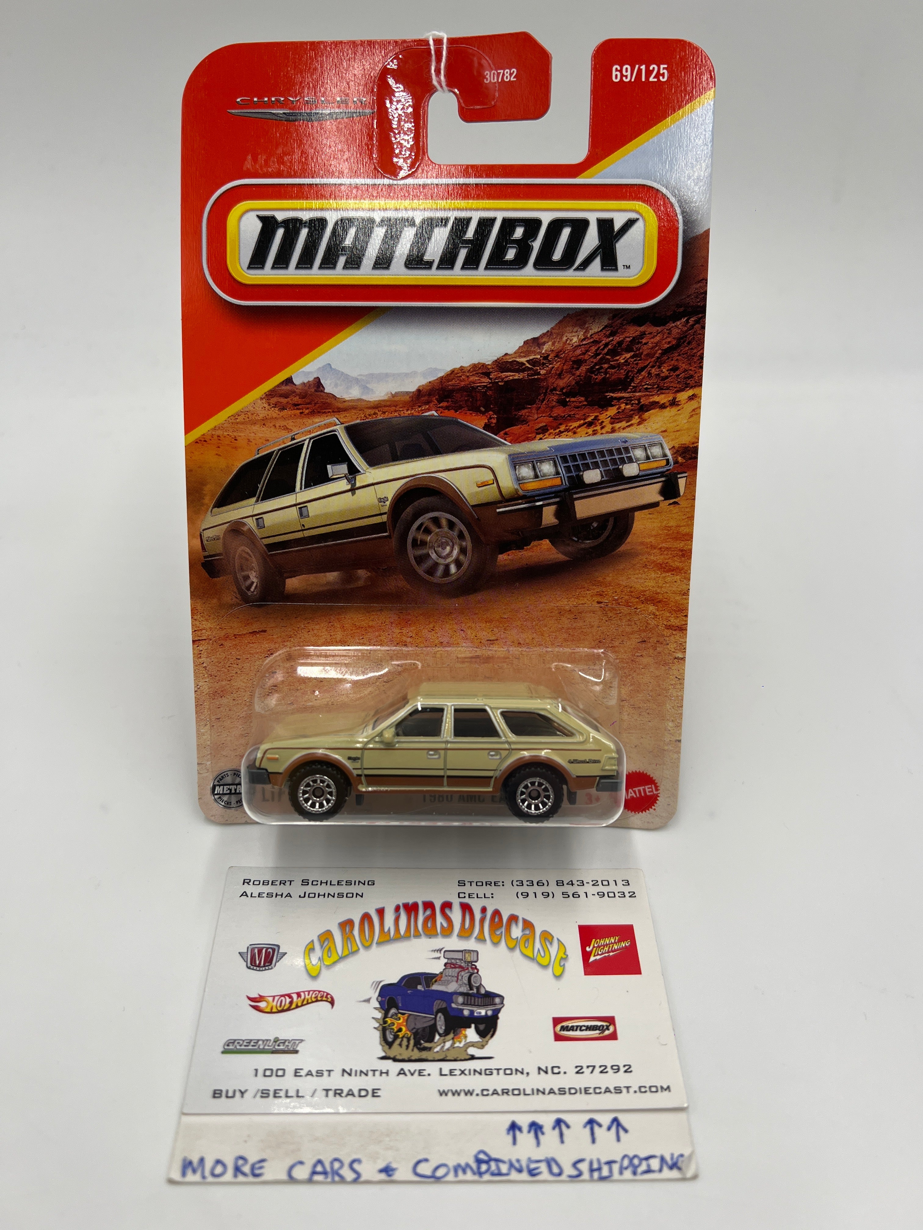 2025 Matchbox #69 1980 AMC Eagle Tan 215C