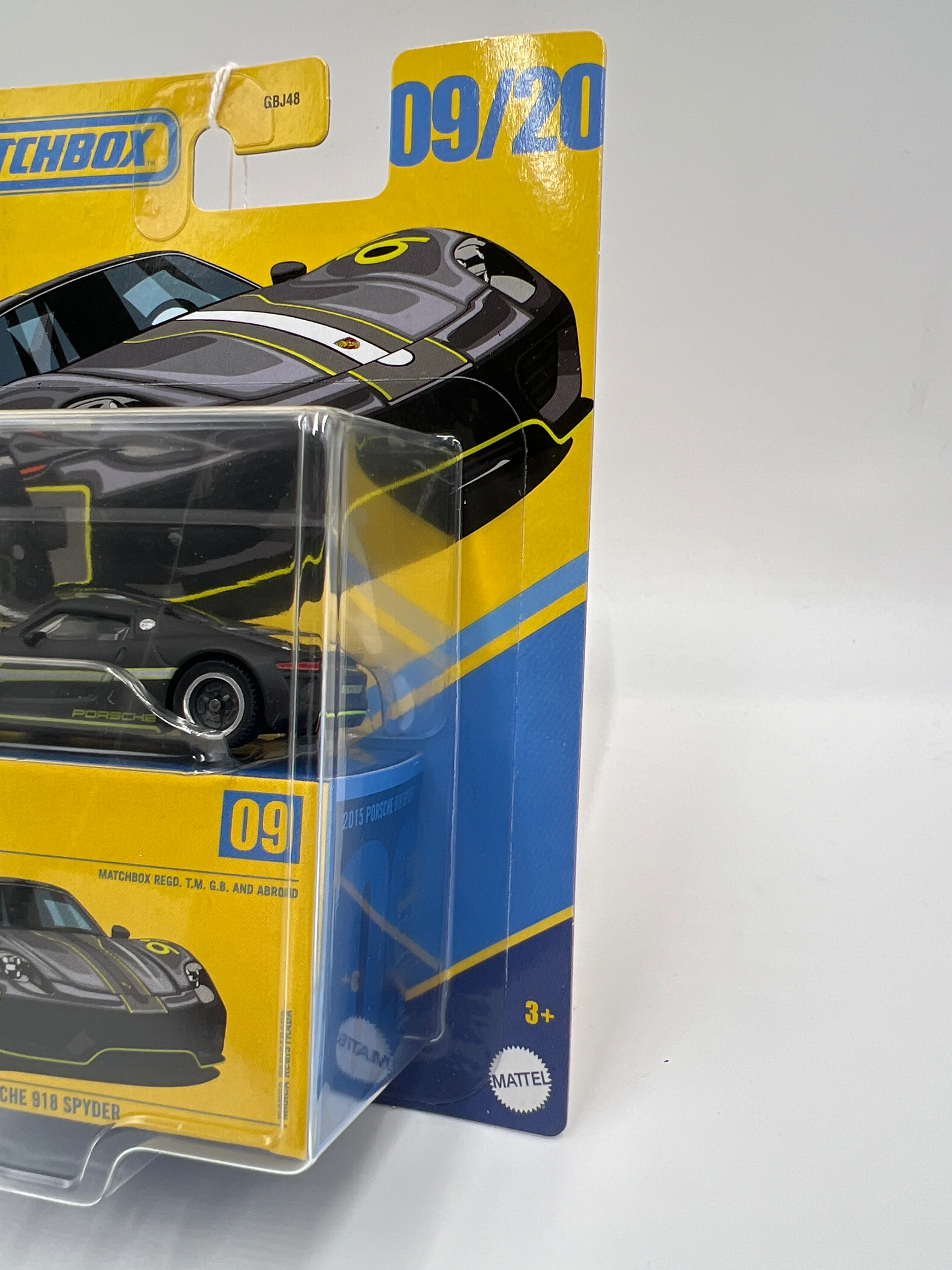 2025 Matchbox Collectors #9 2015 Porsche 918 Spyder Black 169A - Image 3