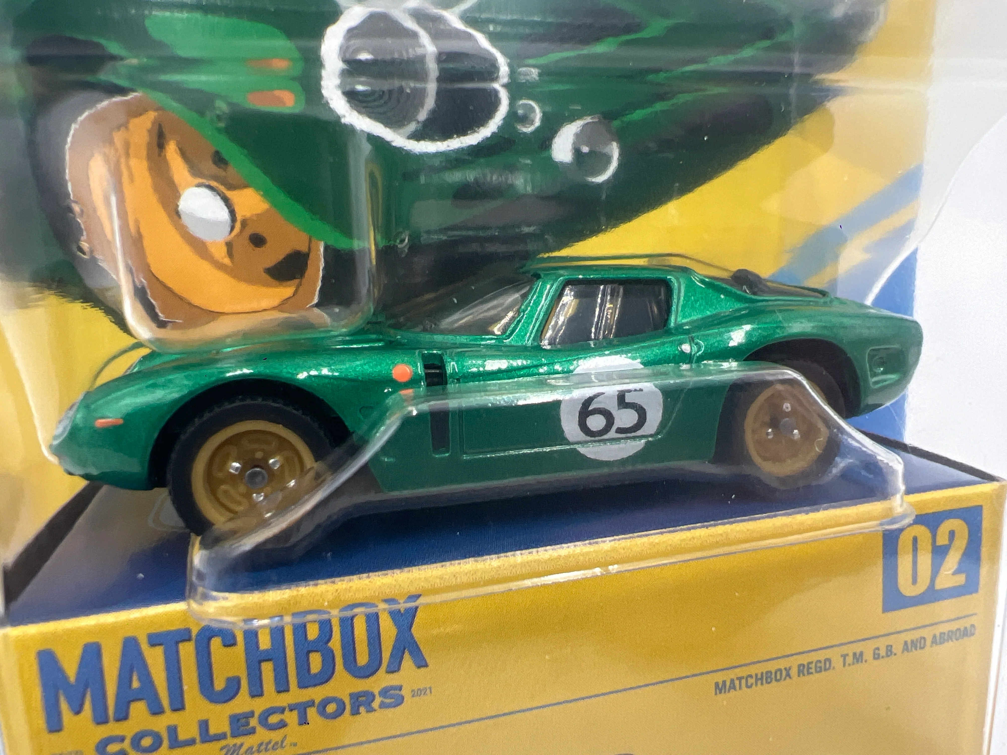 2025 Matchbox Collectors #2 Bizzarrini 5300 GT Corsa Revival Green 166D - Image 3