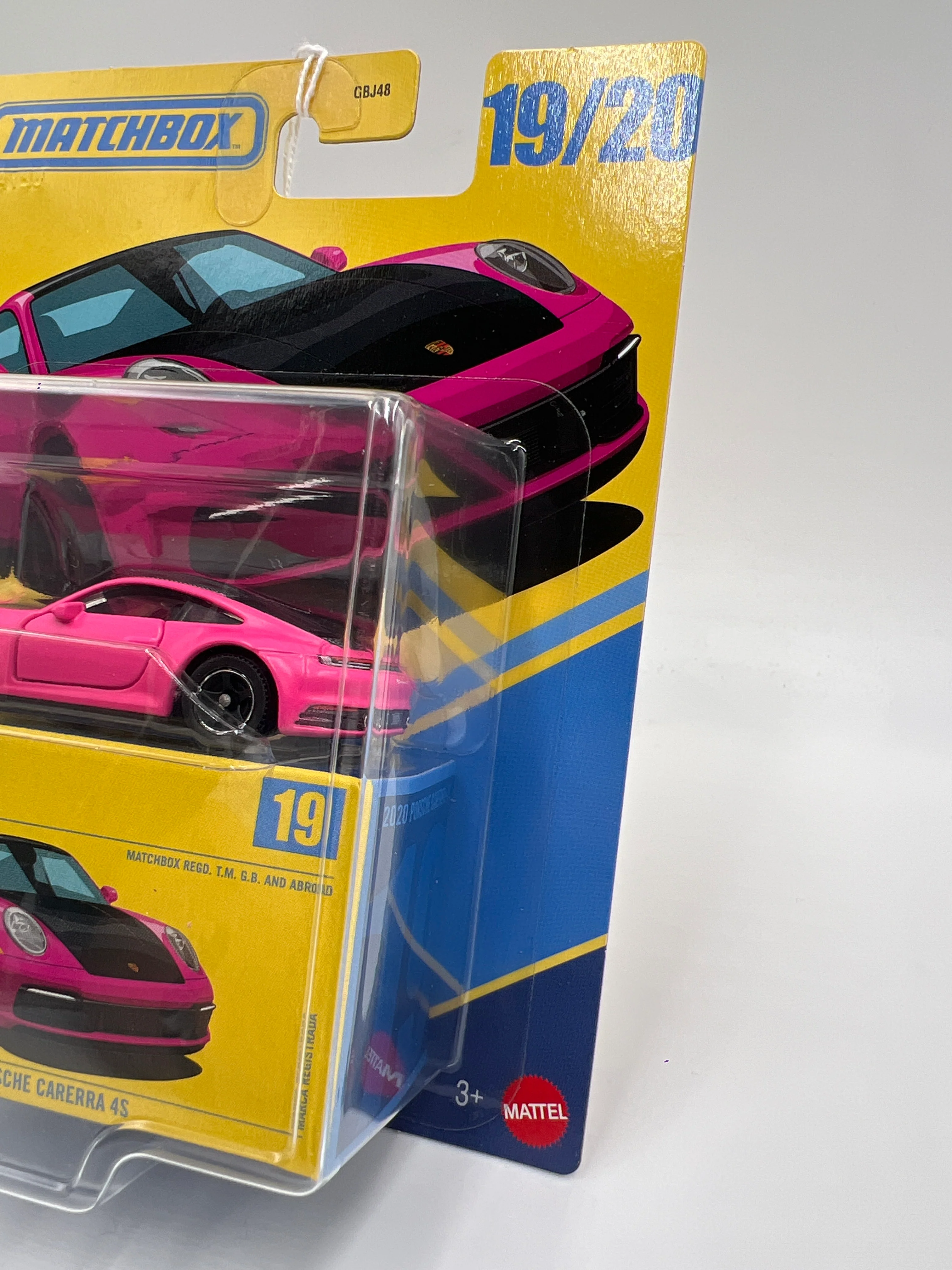 2025 Matchbox Collectors #19 2020 Porsche Carrera 4S Pink 169C - Image 3