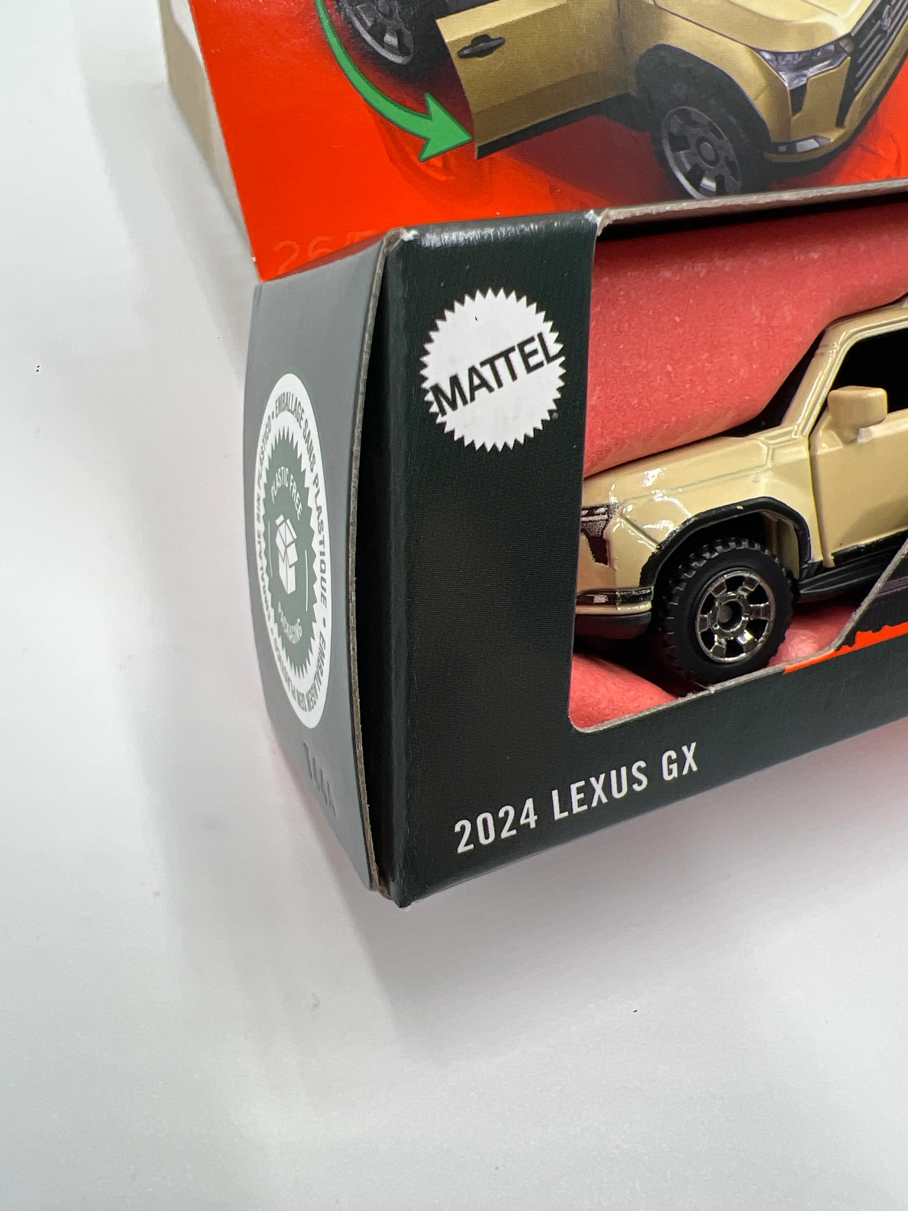 2025 Matchbox Moving Parts 2024 Lexus GX Tan 168A - Image 5