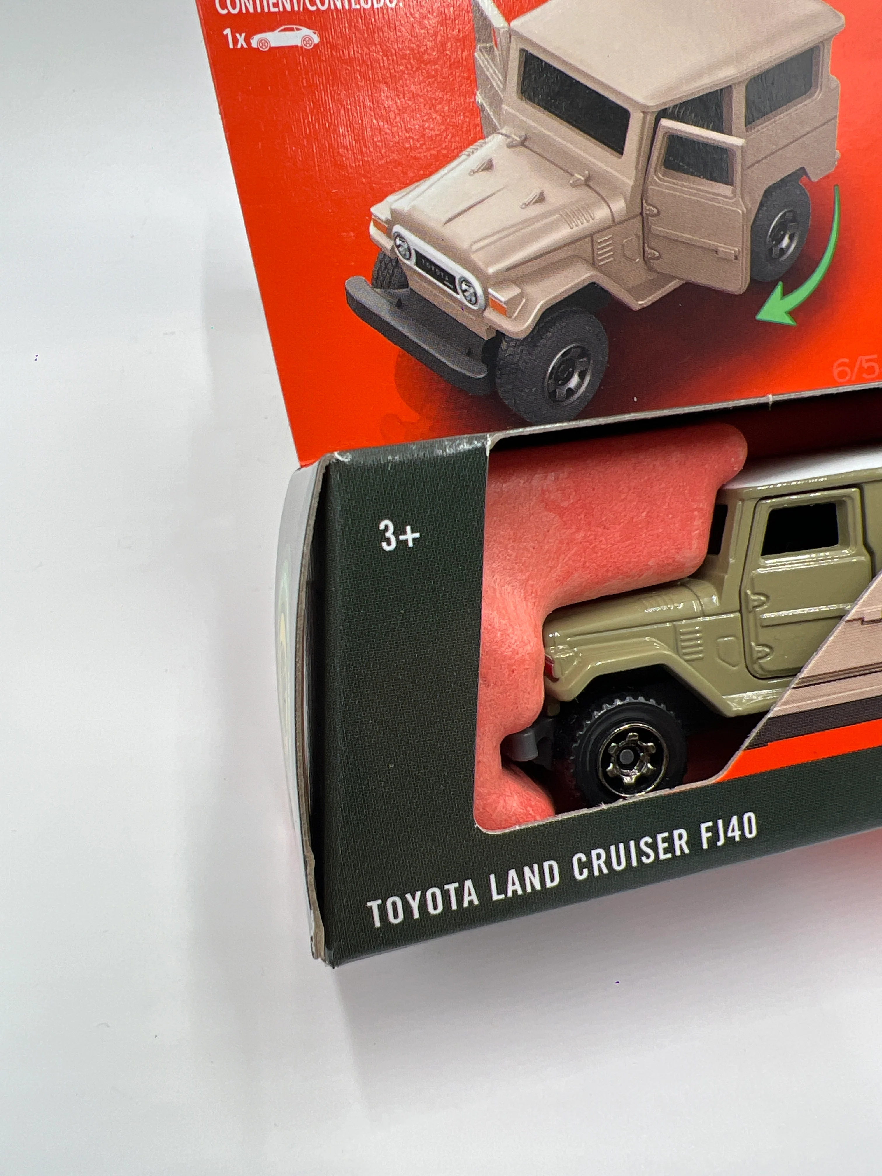Matchbox Moving Parts #6 Toyota Land Cruiser FJ40 Tan 170H - Image 5