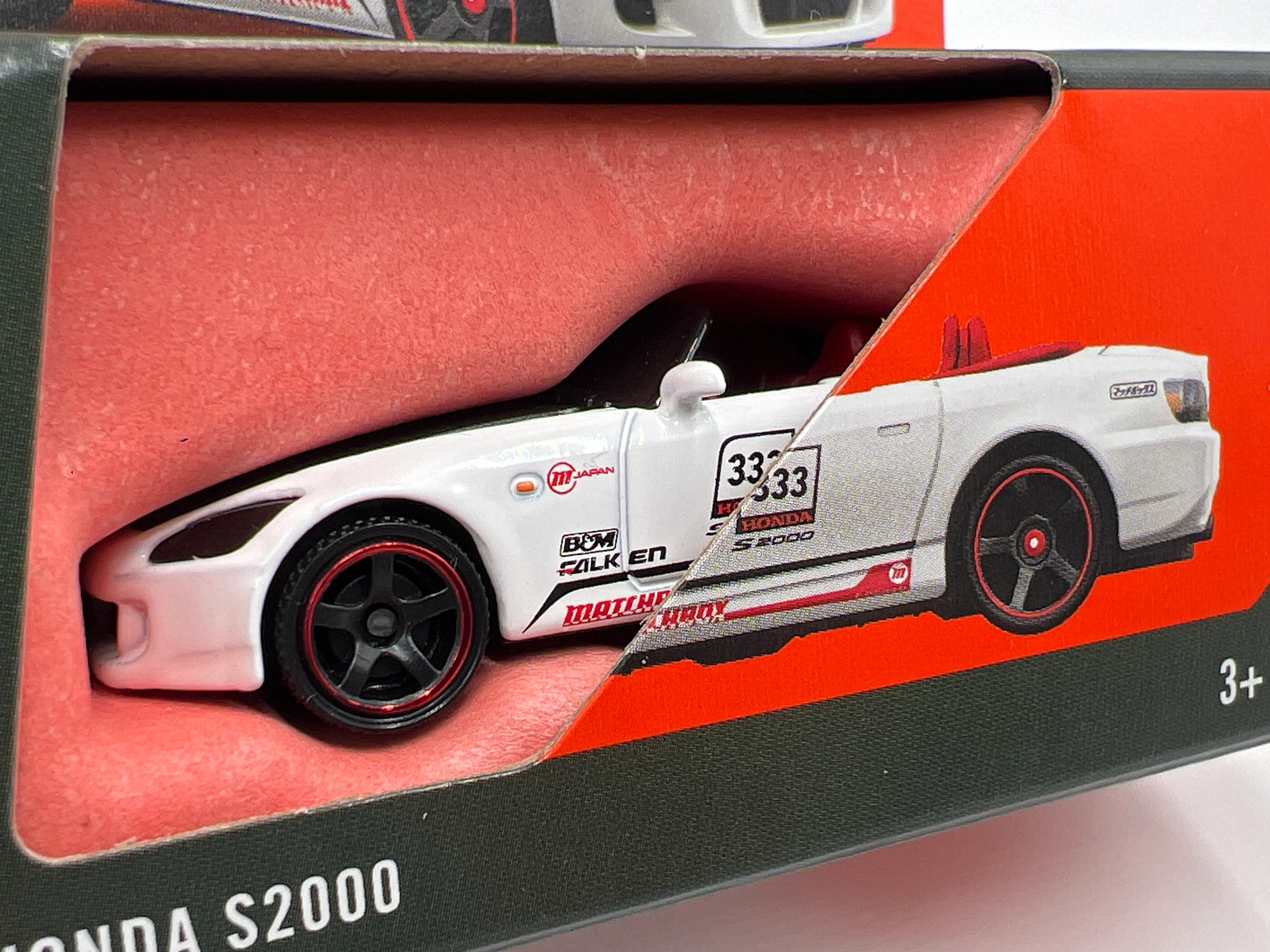2026 Matchbox Moving Parts #6 2004 Honda S2000 White - Image 2