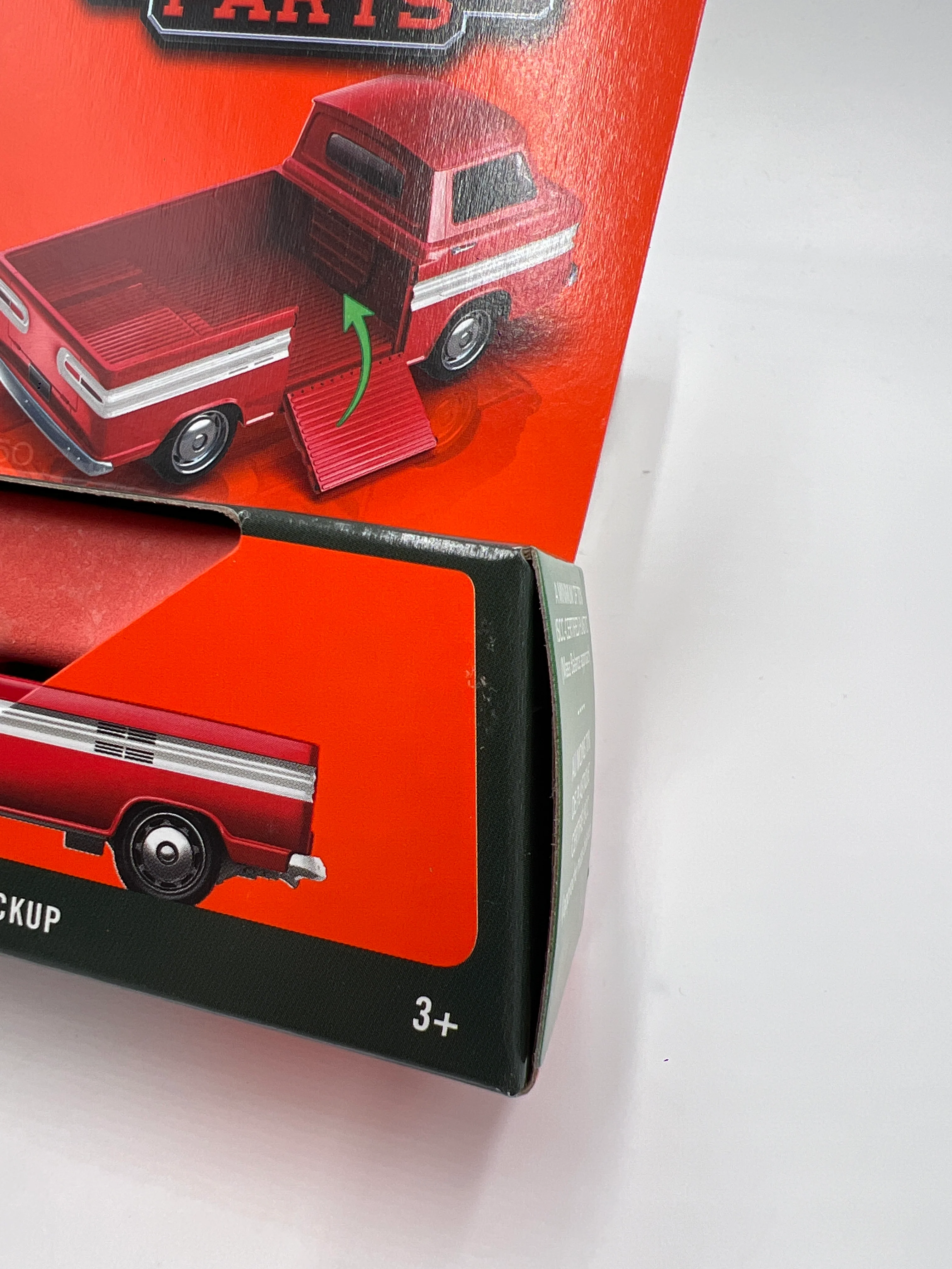 2025 Matchbox Moving Parts #16 1961 Chevy Corvair Rampside Pickup Red 167G - Image 4