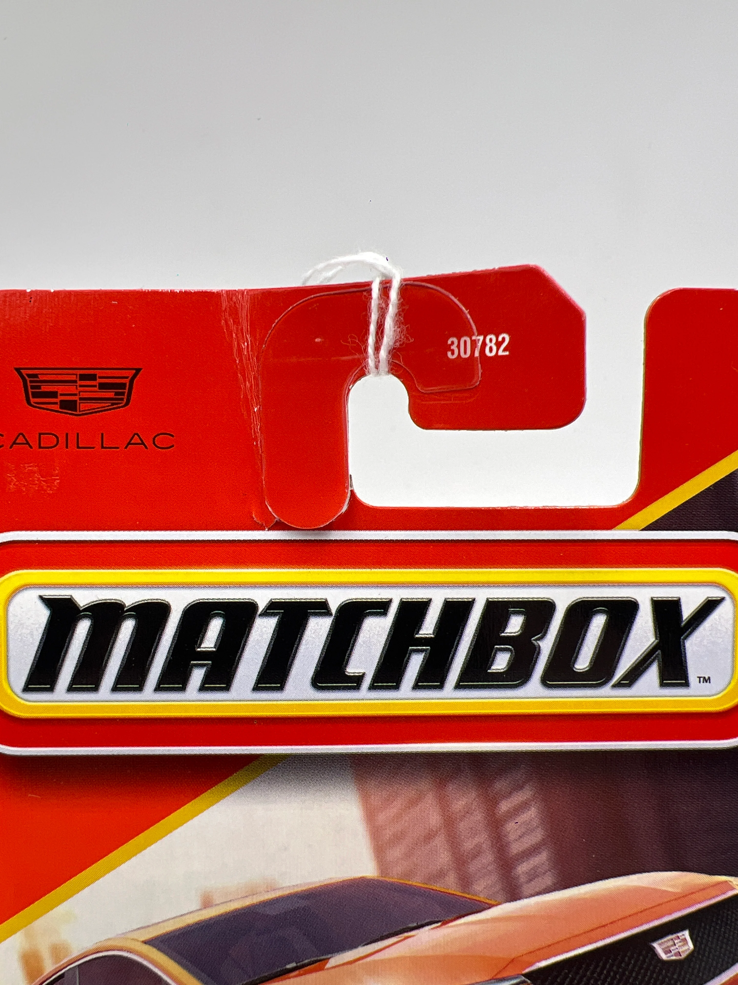 2025 Matchbox Super Chase 2021 Cadillac CT5-V Orange W/Protector Ripped J Hook See Pics SR - Image 5