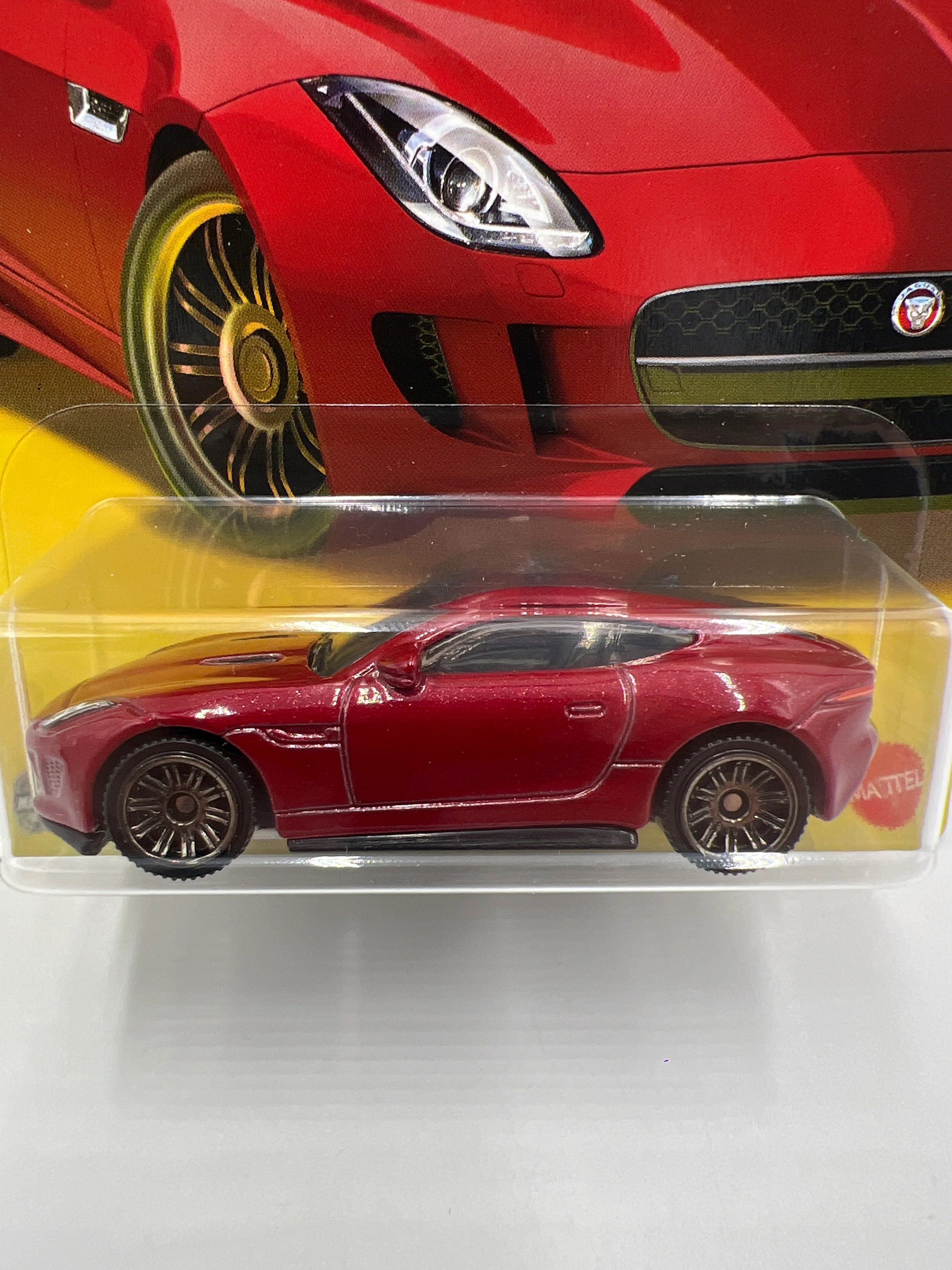2025 Matchbox Themed Sports Cars #2 15 Jaguar F-Type Coupe Red 156R - Image 2