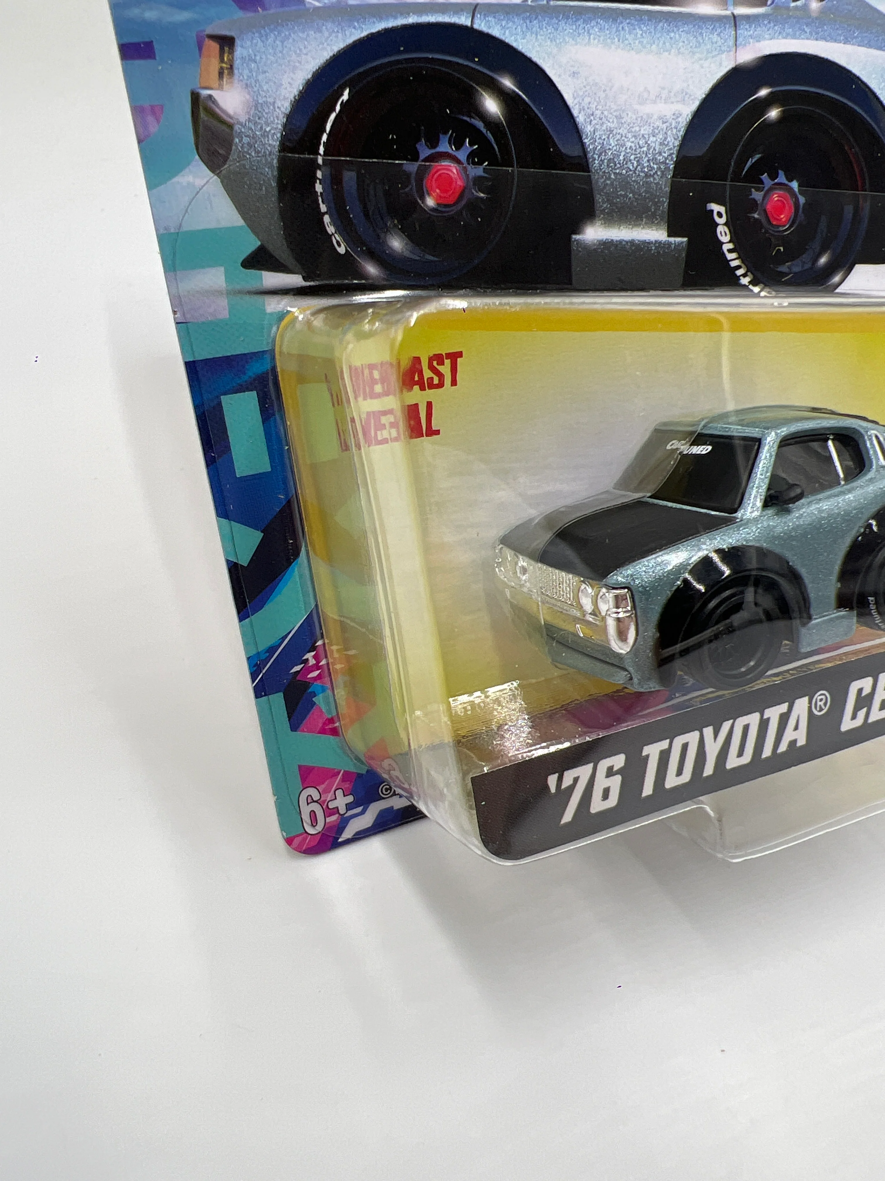 2025 MGA Car Tuned JDM Series 1 #8 76 Toyota Celica Silver 180H - Image 4