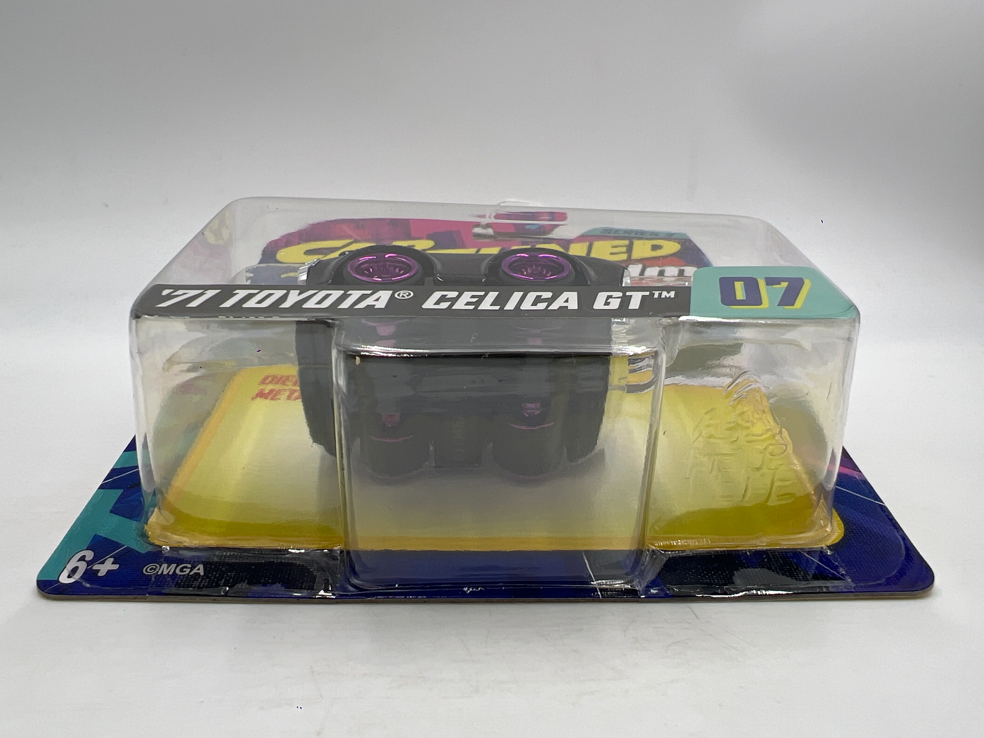2025 MGA Car Tuned JDM Series 2 #7 71 Toyota Celica GT Black 178P - Image 5