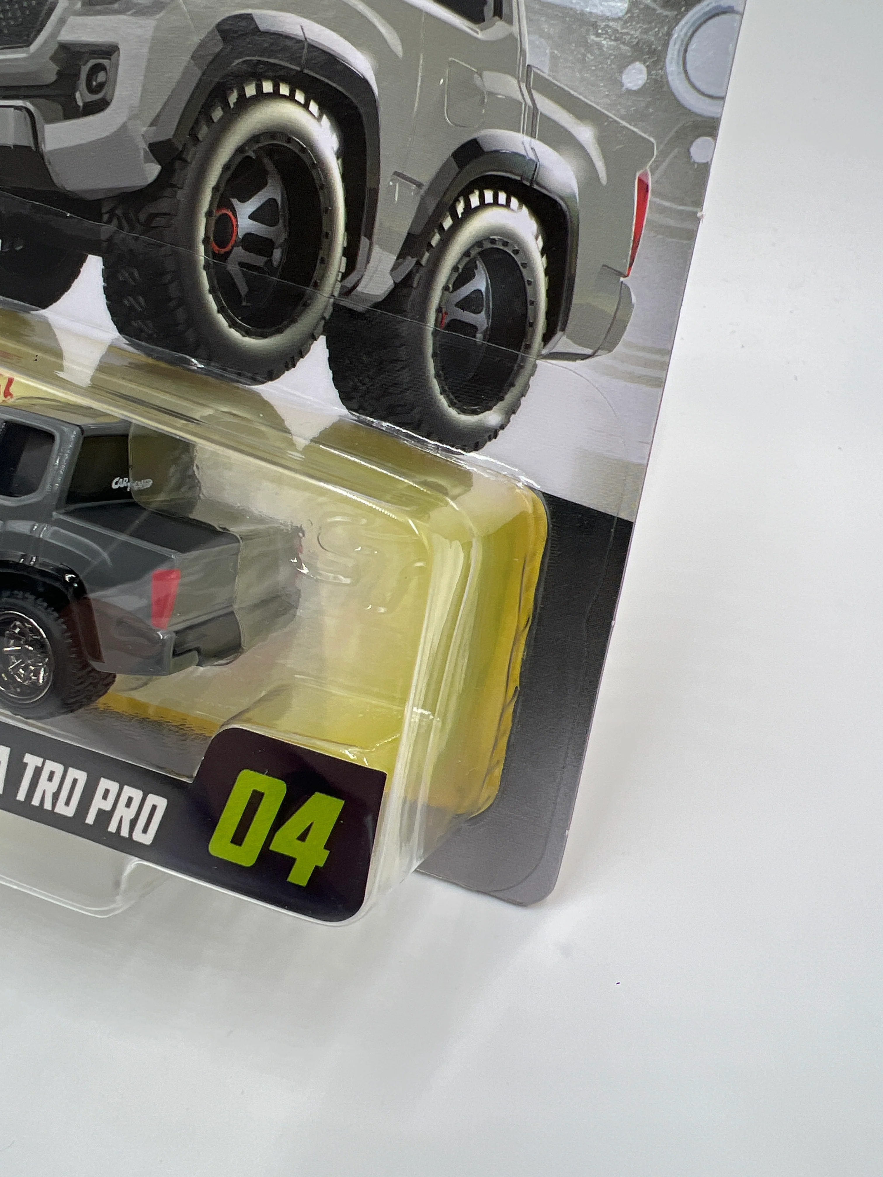 2025 MGA Car Tuned Series 6 #4 2021 Toyota Tacoma TRD Pro Gray 179D - Image 3