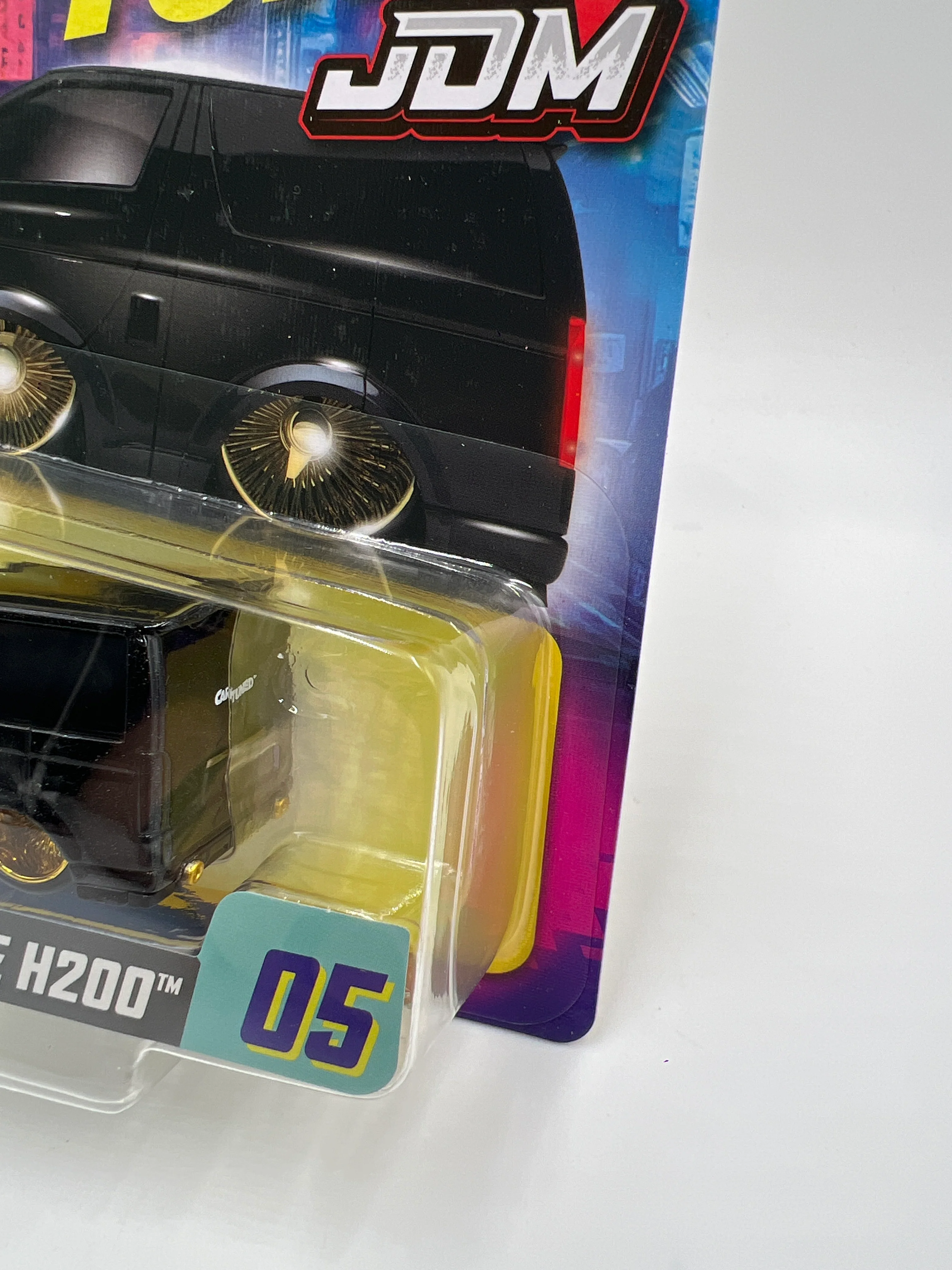 2025 MGA Car Tuned JDM Series 3 #5 04 Toyota HiAce H200 Black 182E - Image 3