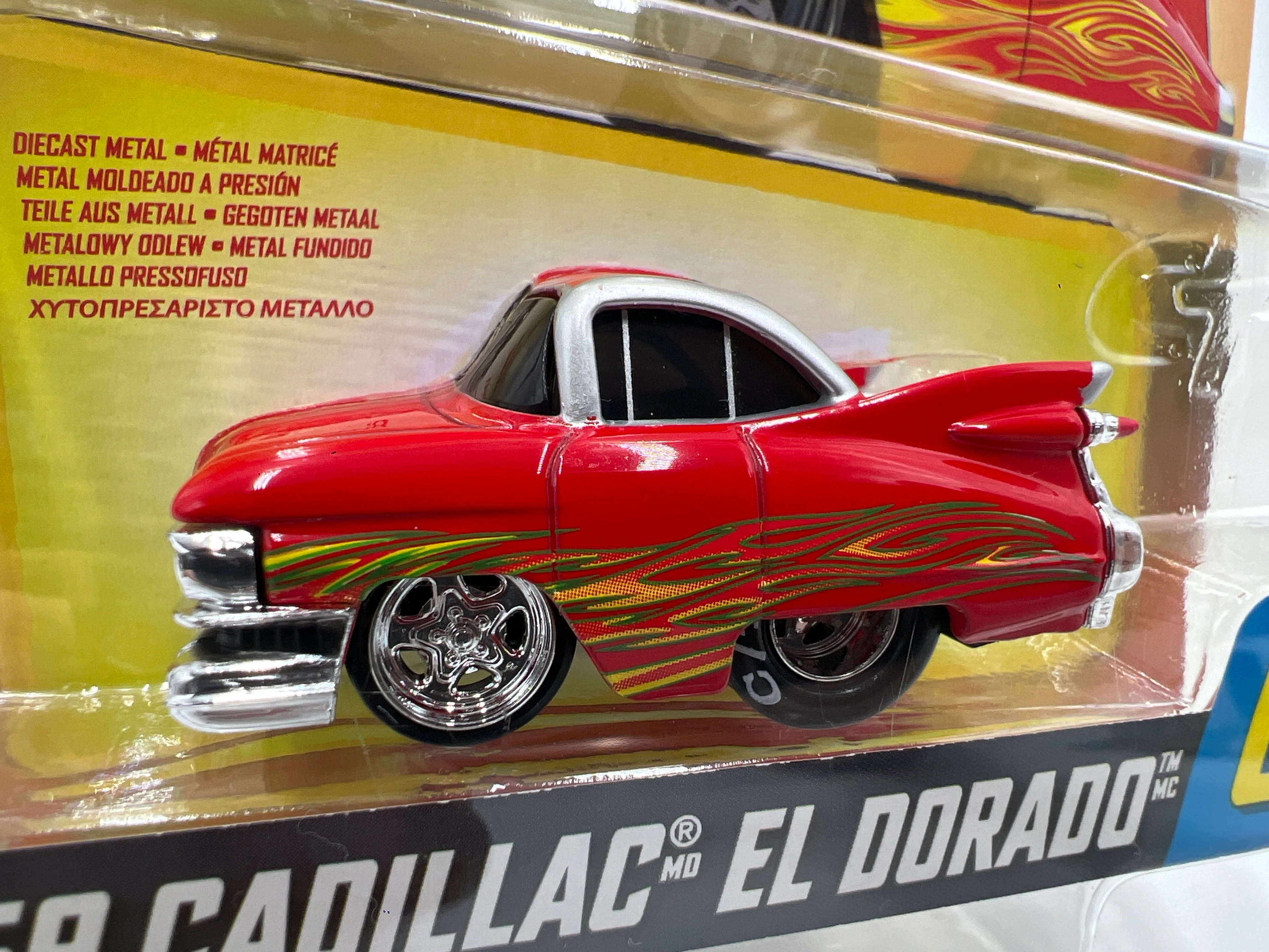 2025 MGA Car Tuned Series 3 #8 59 Cadillac El Dorado Red 179H - Image 2
