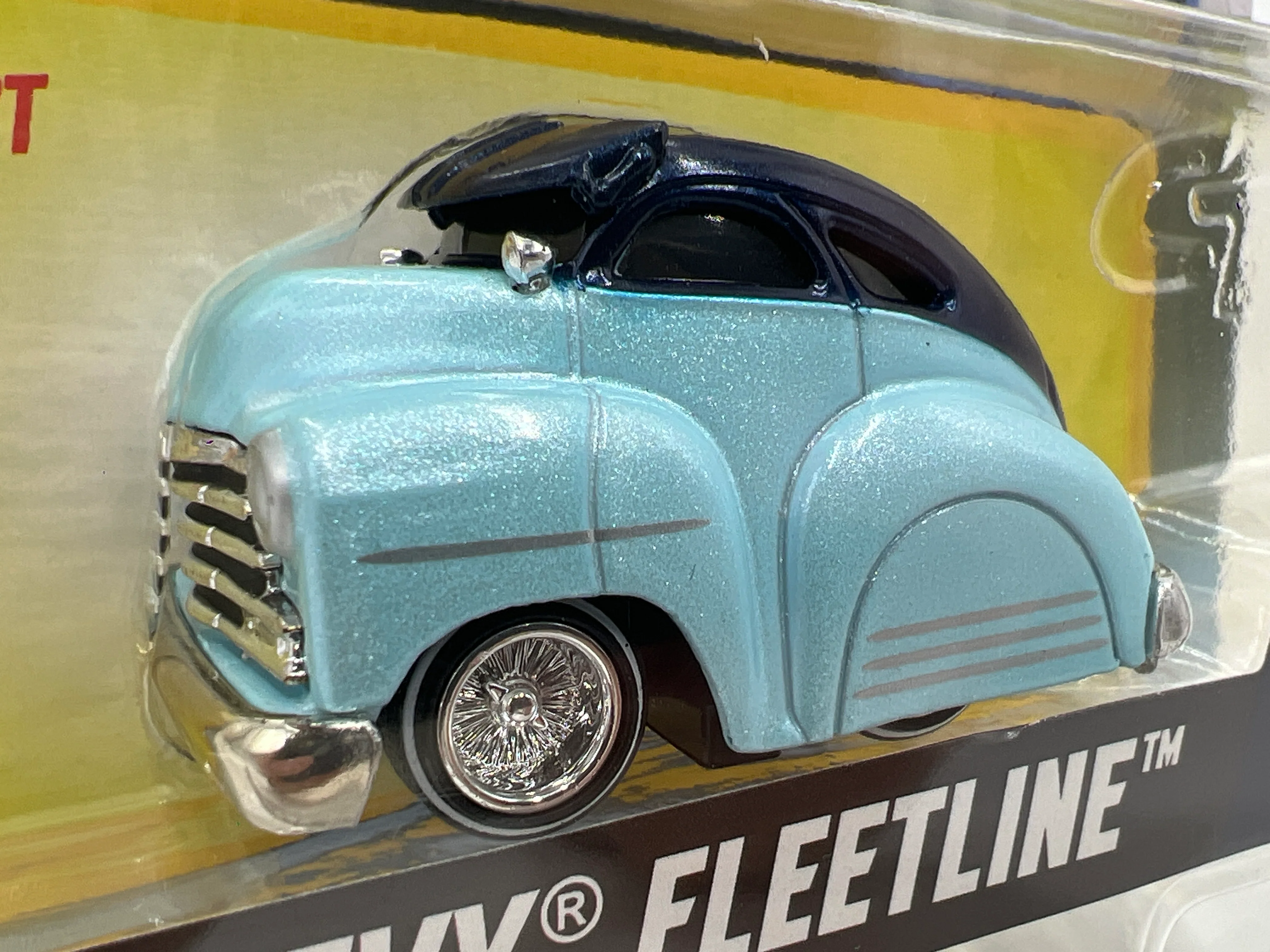 2025 MGA Car Tuned Series 8 #2 47 Chevy Fleetline Light Blue 183B - Image 2