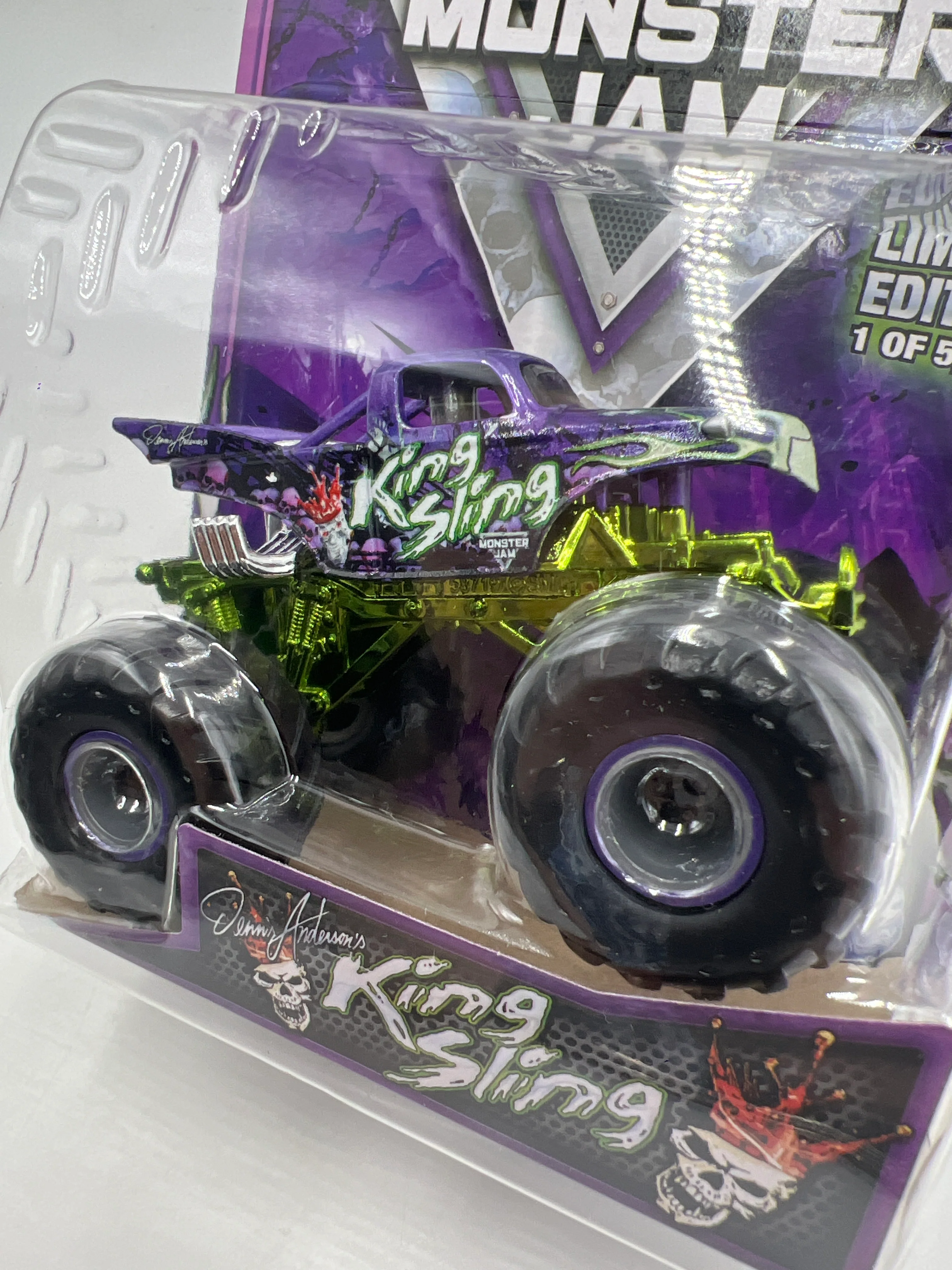 2025 Monster Jam Happy Halloween Limited Edition 1/5000 King Sling - Image 2