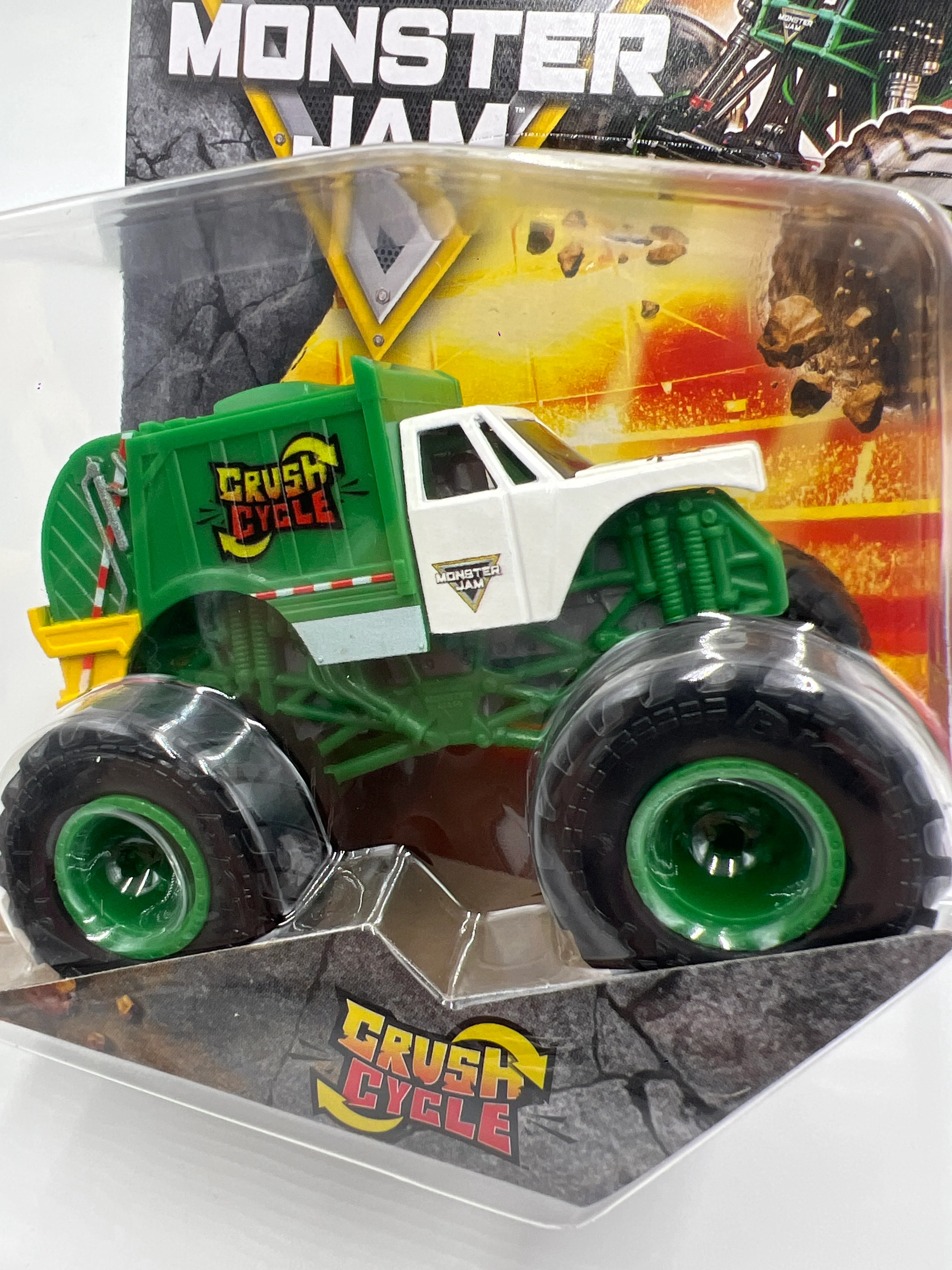 2025 Monster Jam Series 42 On The Job Crush Cycle 129B - Image 2