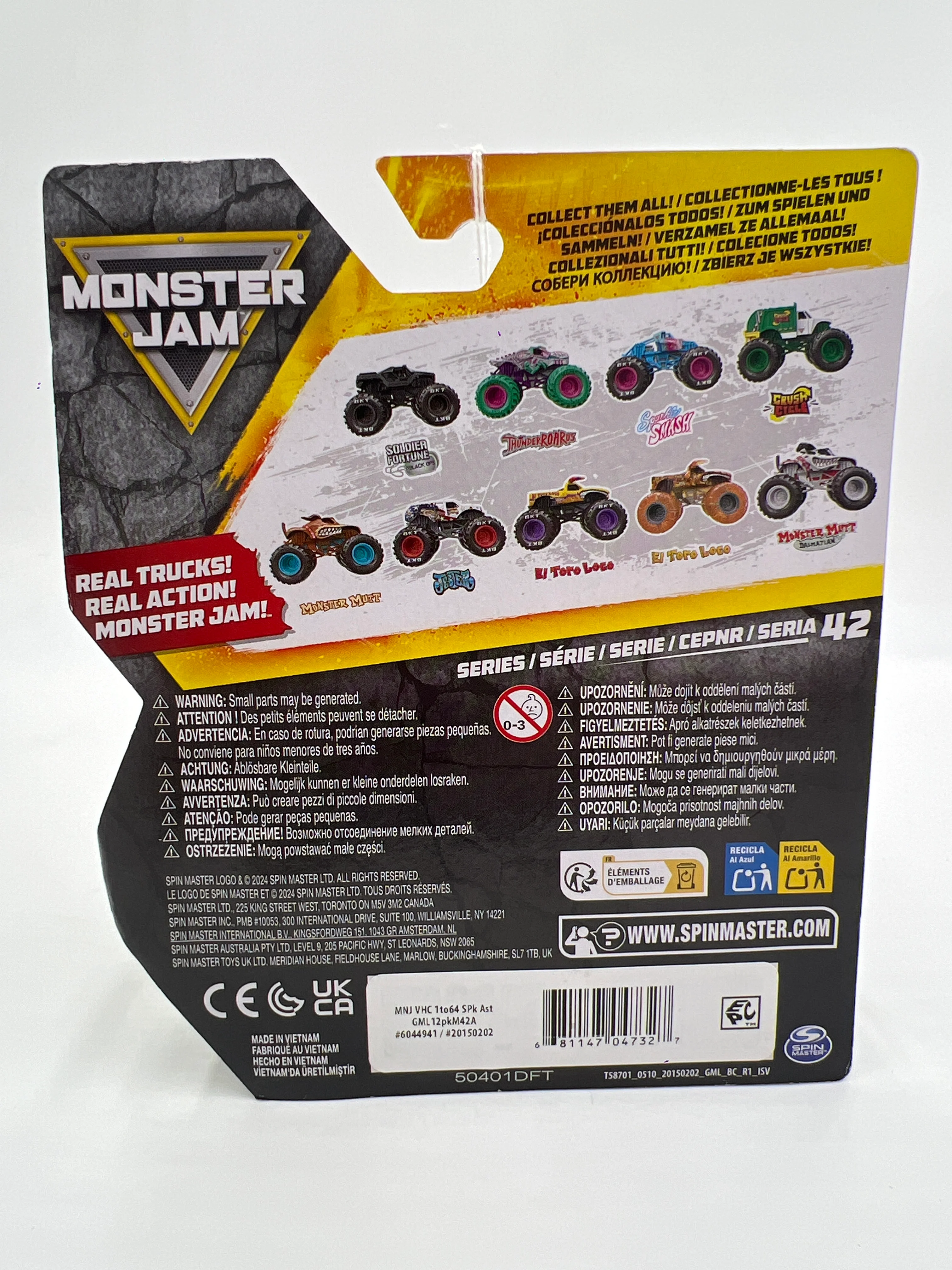 2025 Monster Jam Series 42 Nitro Neon ThunderROARus 126B - Image 6