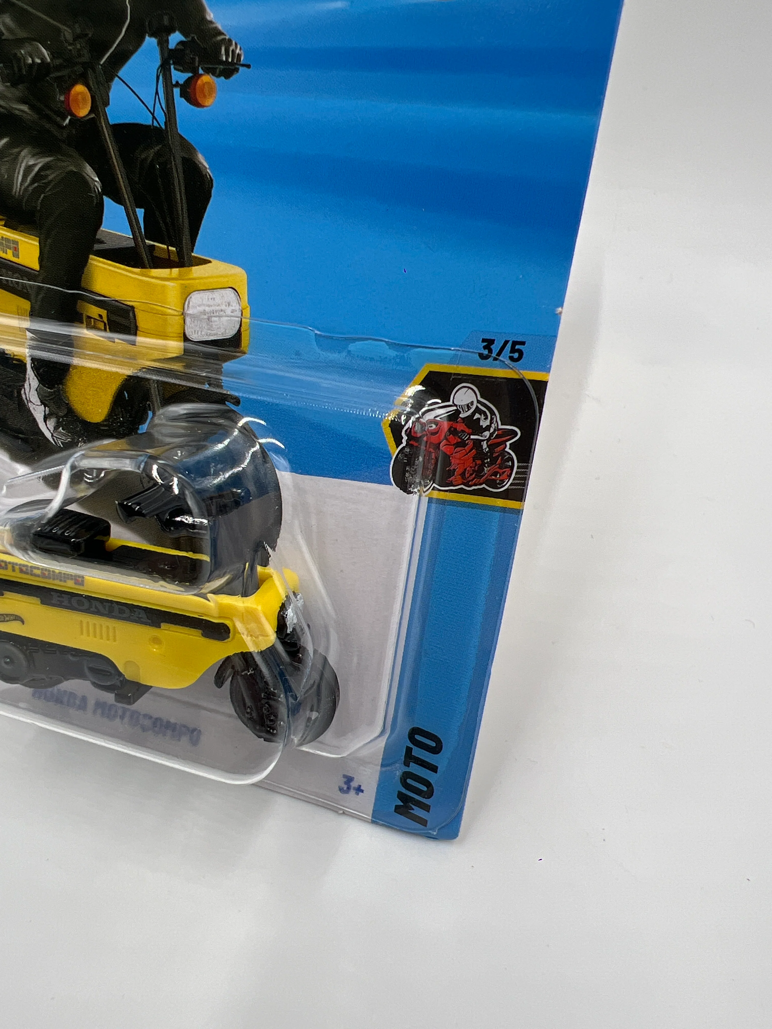 2026 Hot Wheels A Case Moto #181 Honda Motocompo Yellow 76H - Image 3