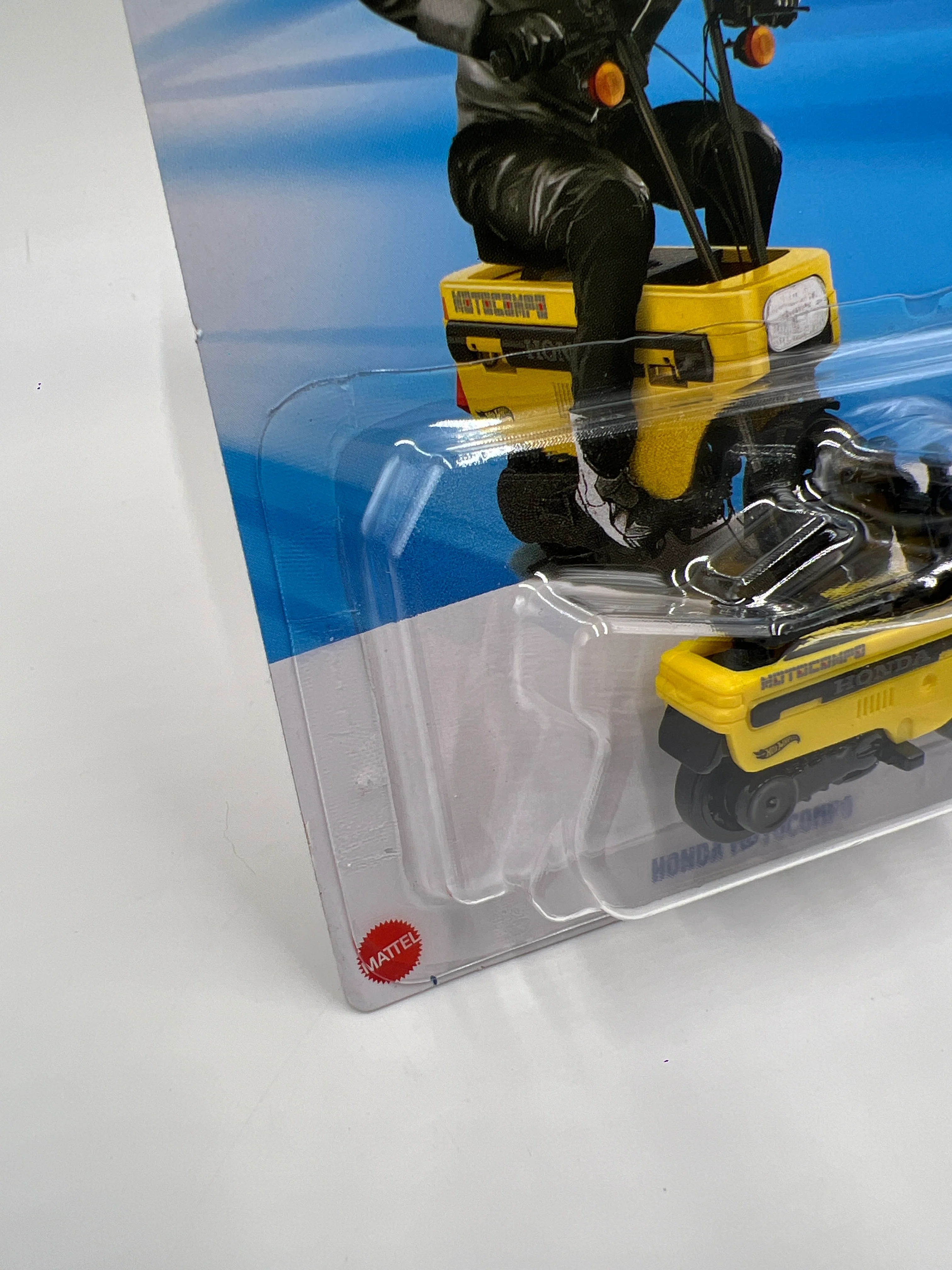 2026 Hot Wheels A Case Moto #181 Honda Motocompo Yellow 76H - Image 4