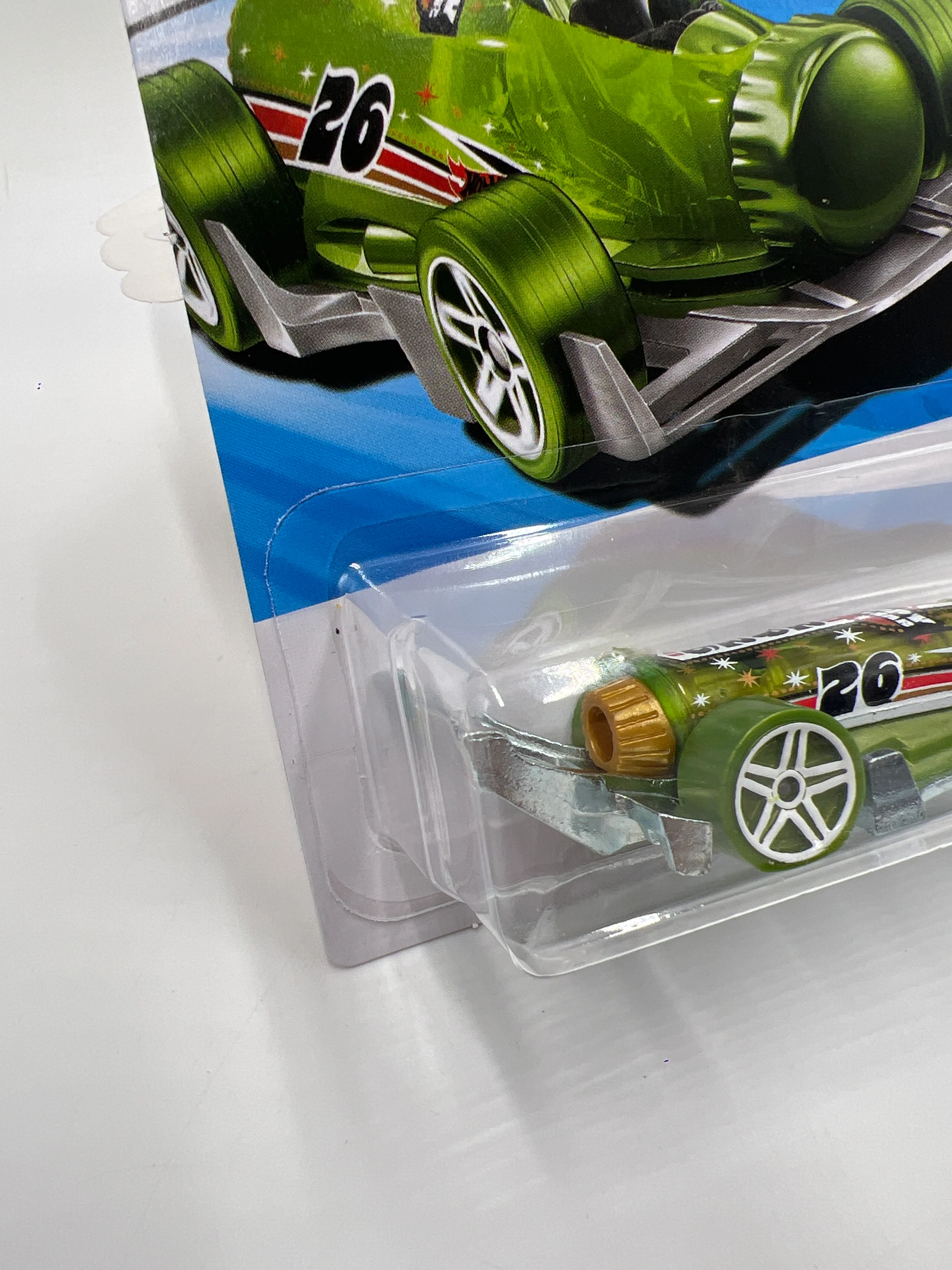 2026 Hot Wheels A Case Experimotors #12 Happy New Year Carbonator Green 112H - Image 4