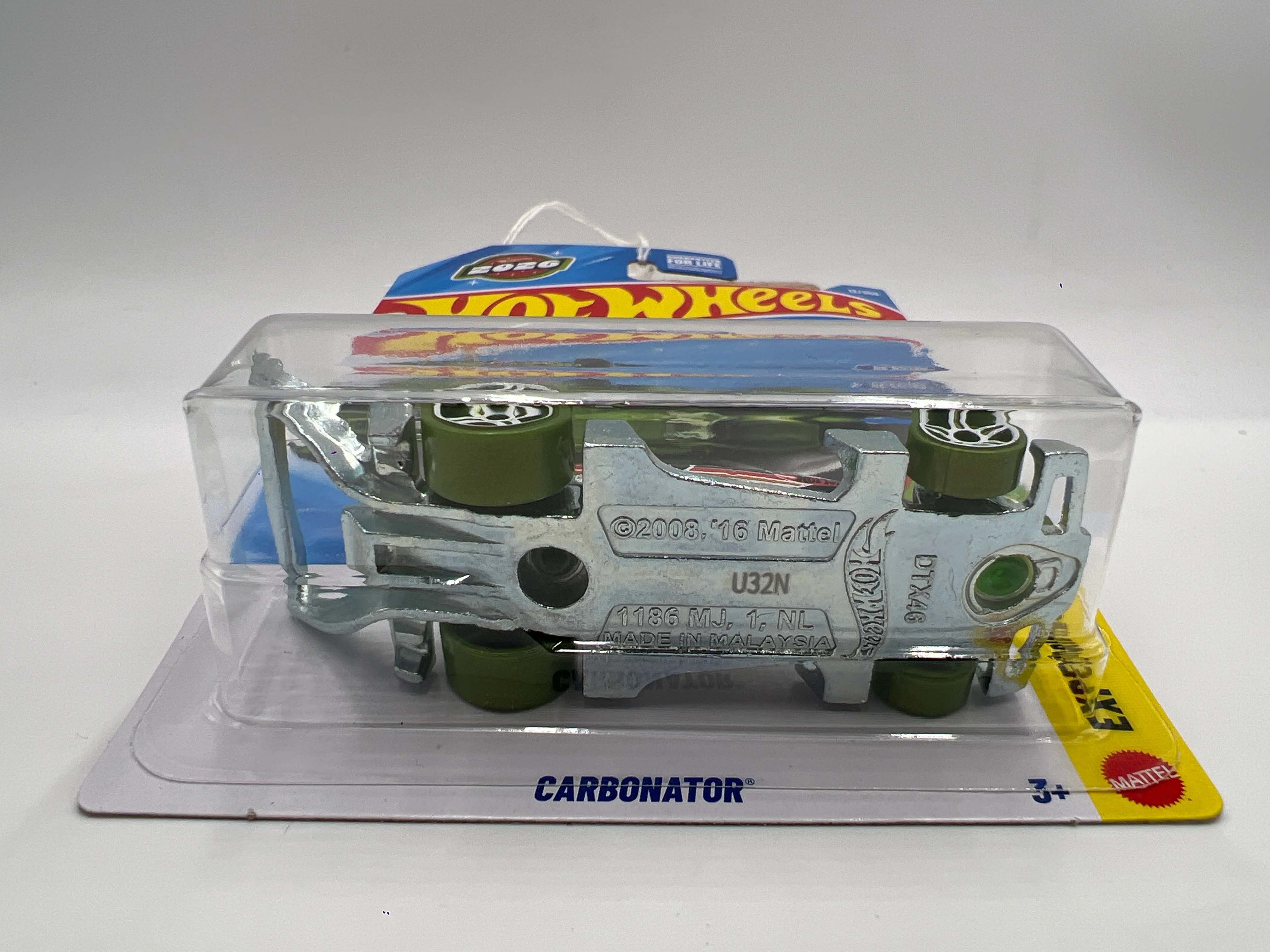 2026 Hot Wheels A Case Experimotors #12 Happy New Year Carbonator Green 112H - Image 5
