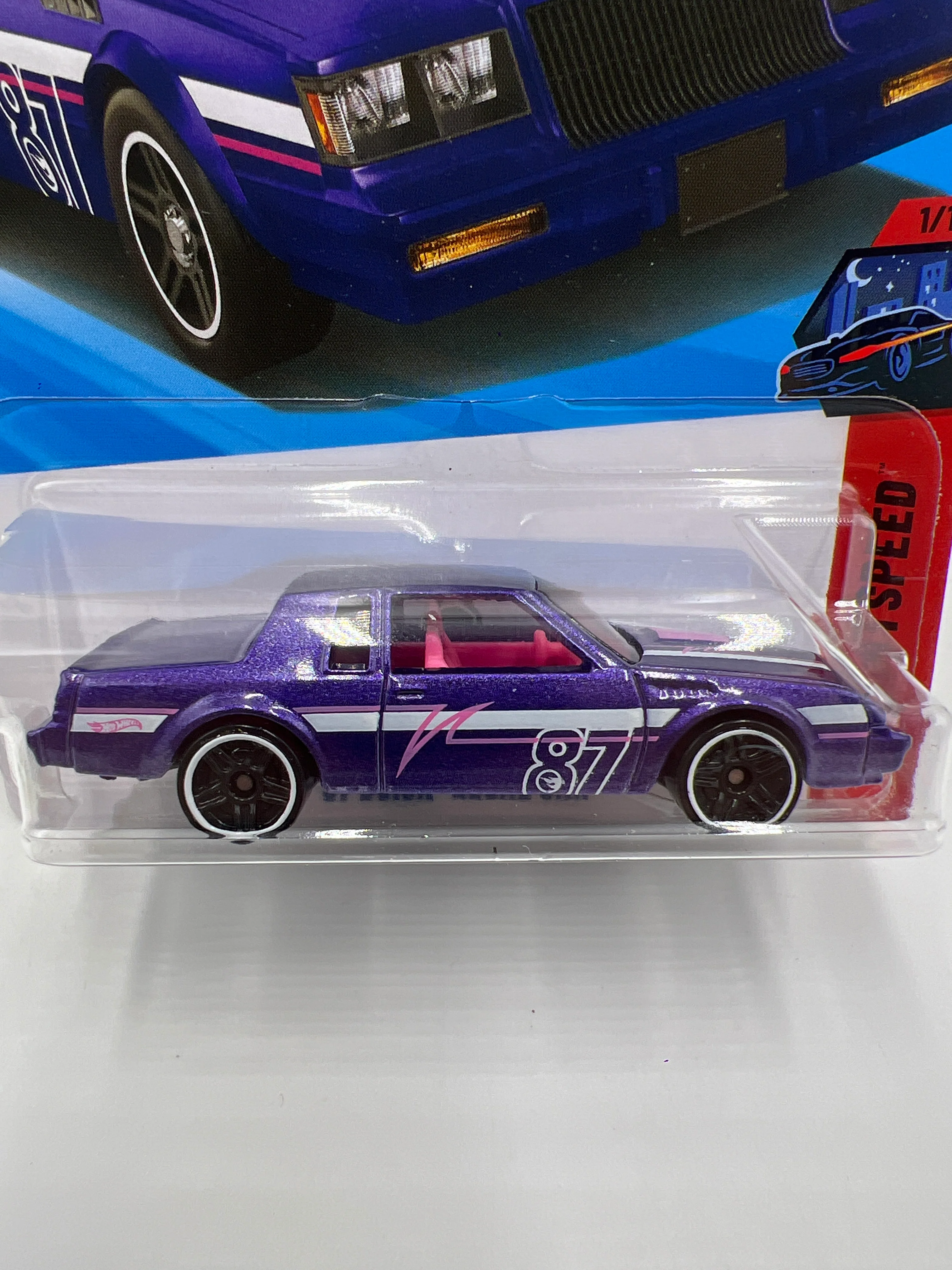 2026 Hot Wheels A Case Treasure Hunt #9 87 Buick Regal GNX Purple 275A - Image 2