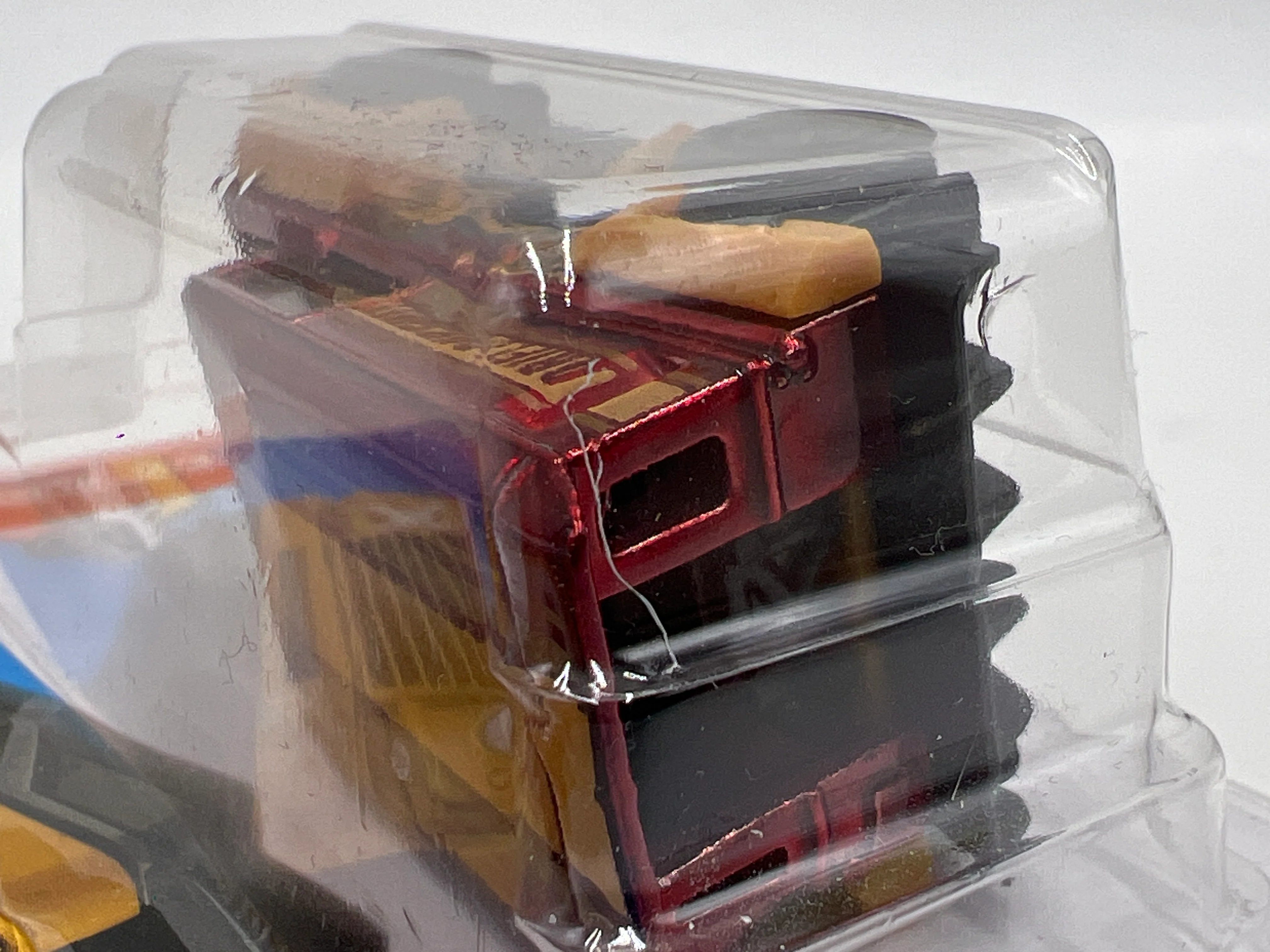 2026 Hot Wheels Super Treasure Hunt #13 Drift-Ender Red W/Protector Cracked Blister - Image 5