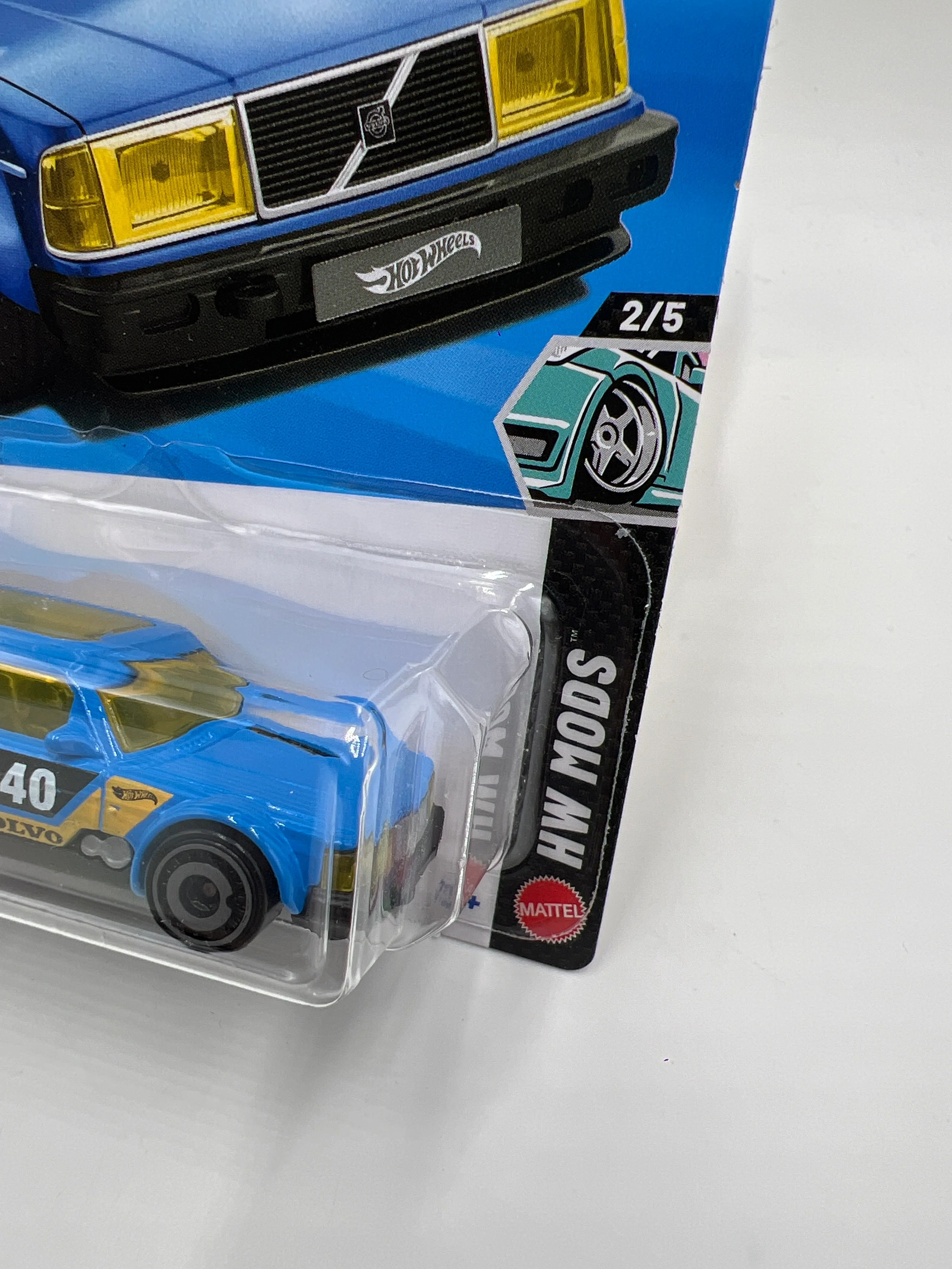 2026 Hot Wheels C Case HW Mods #69 Volvo 240 Drift Wagon Blue 93B - Image 3
