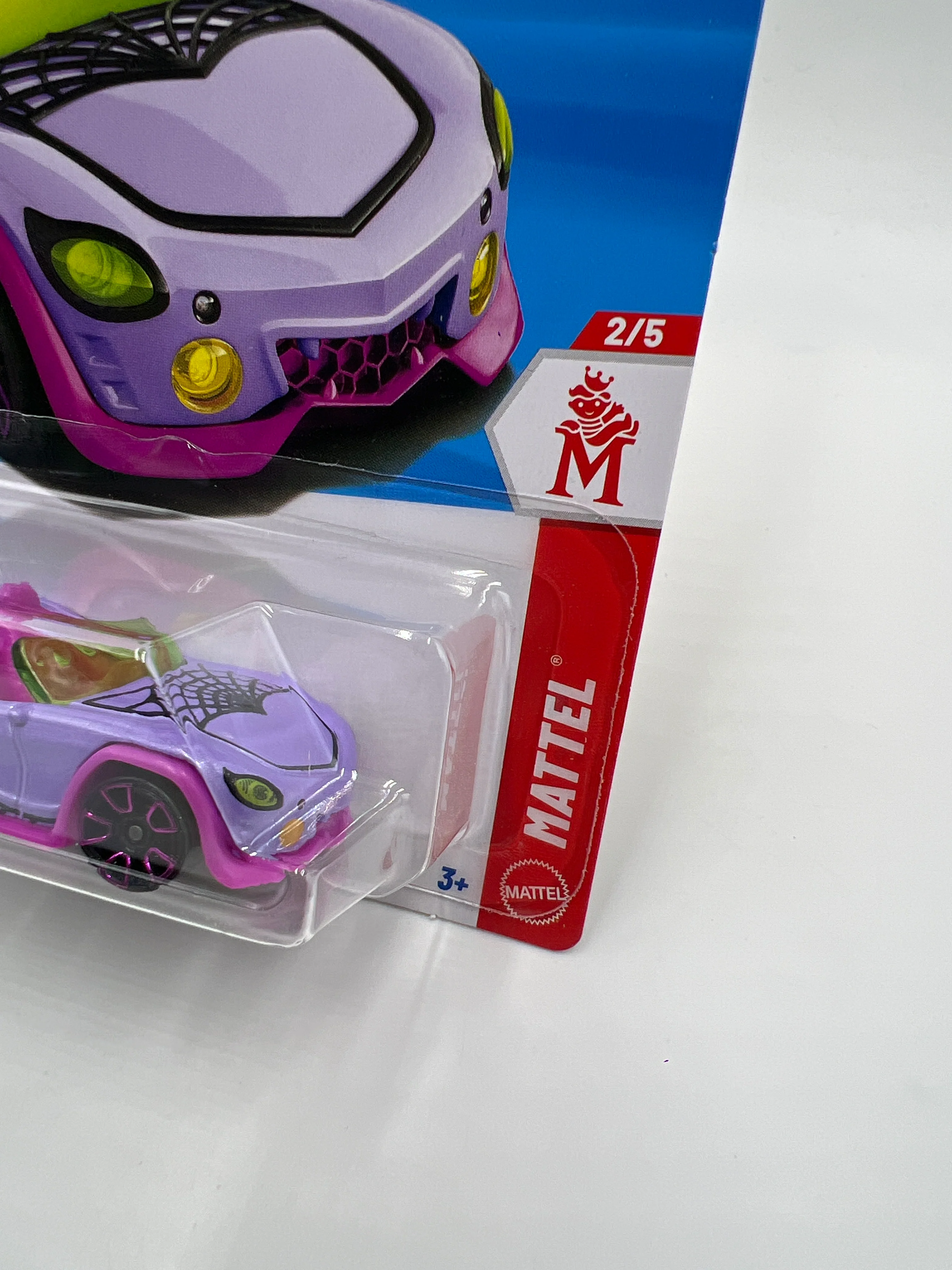 2026 Hot Wheels B Case Mattel #48 Monster High Ghoul Mobile Purple 121A - Image 3