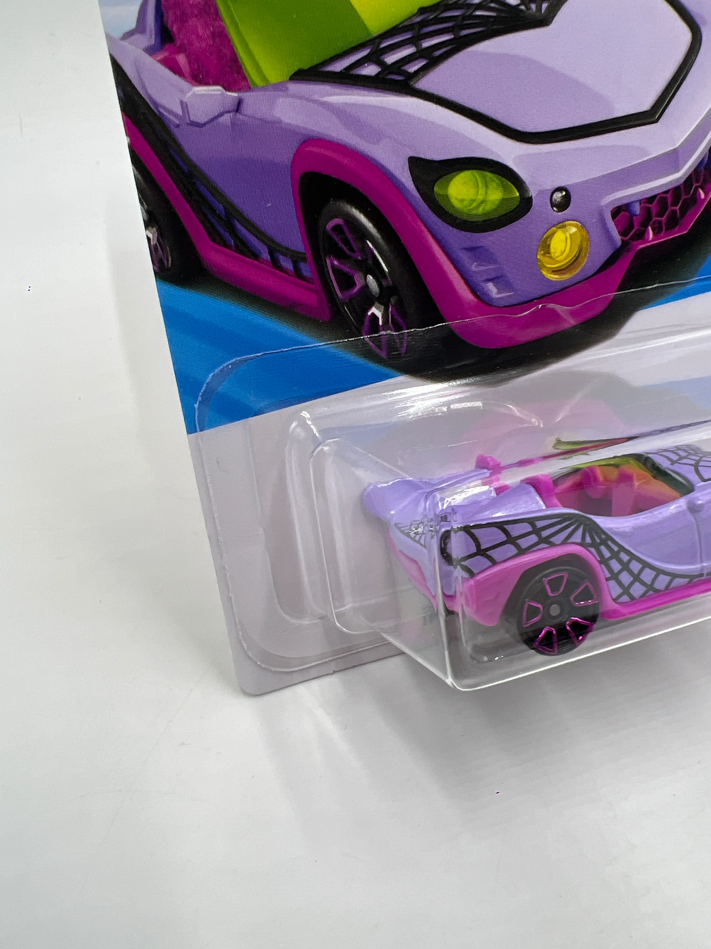 2026 Hot Wheels B Case Mattel #48 Monster High Ghoul Mobile Purple 121A - Image 4