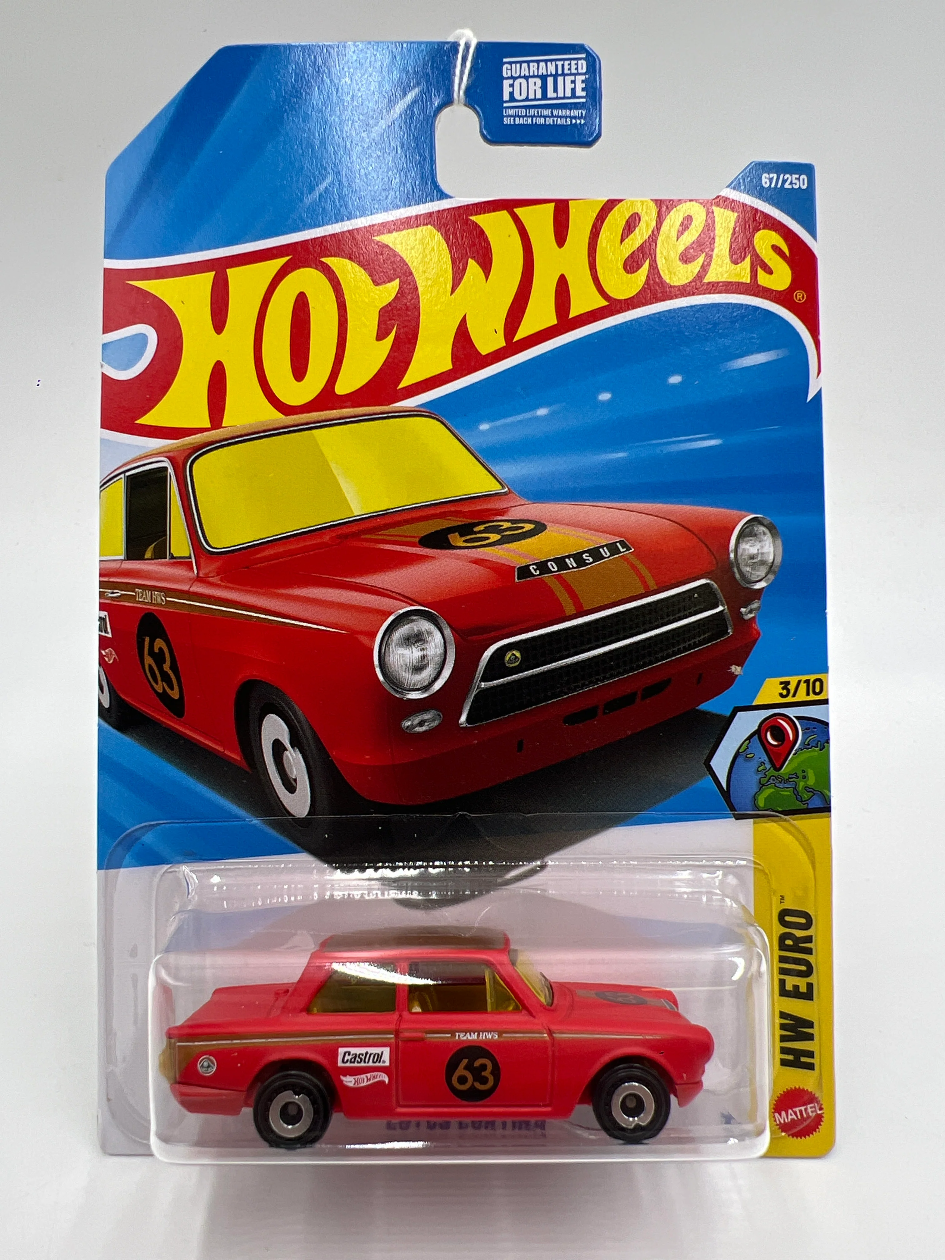 2026 Hot Wheels C Case HW Euro #67 Lotus Cortina Red 111i