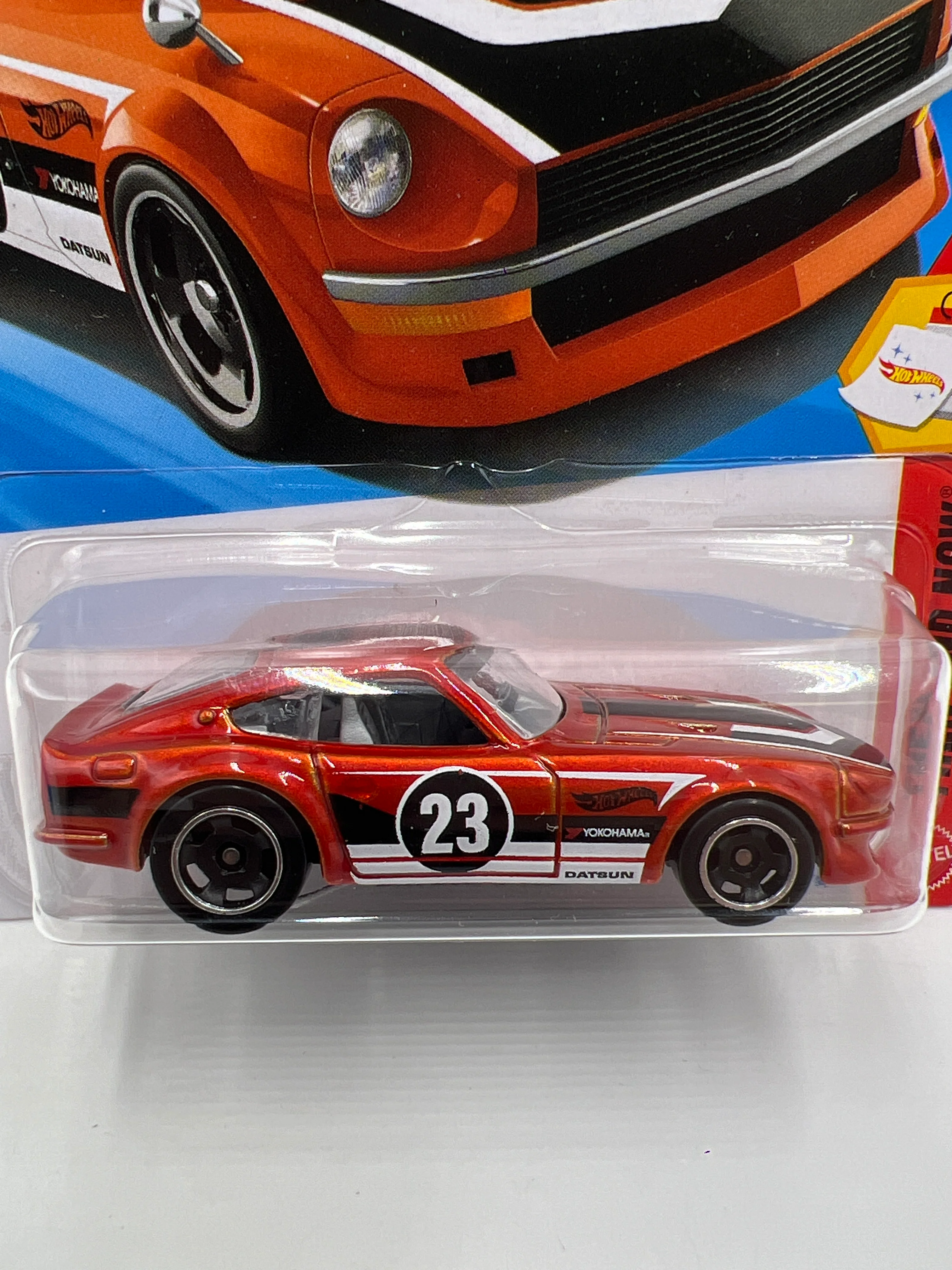 2026 Hot Wheels C Case Then And Now #72 Datsun 240Z Orange 87G - Image 2