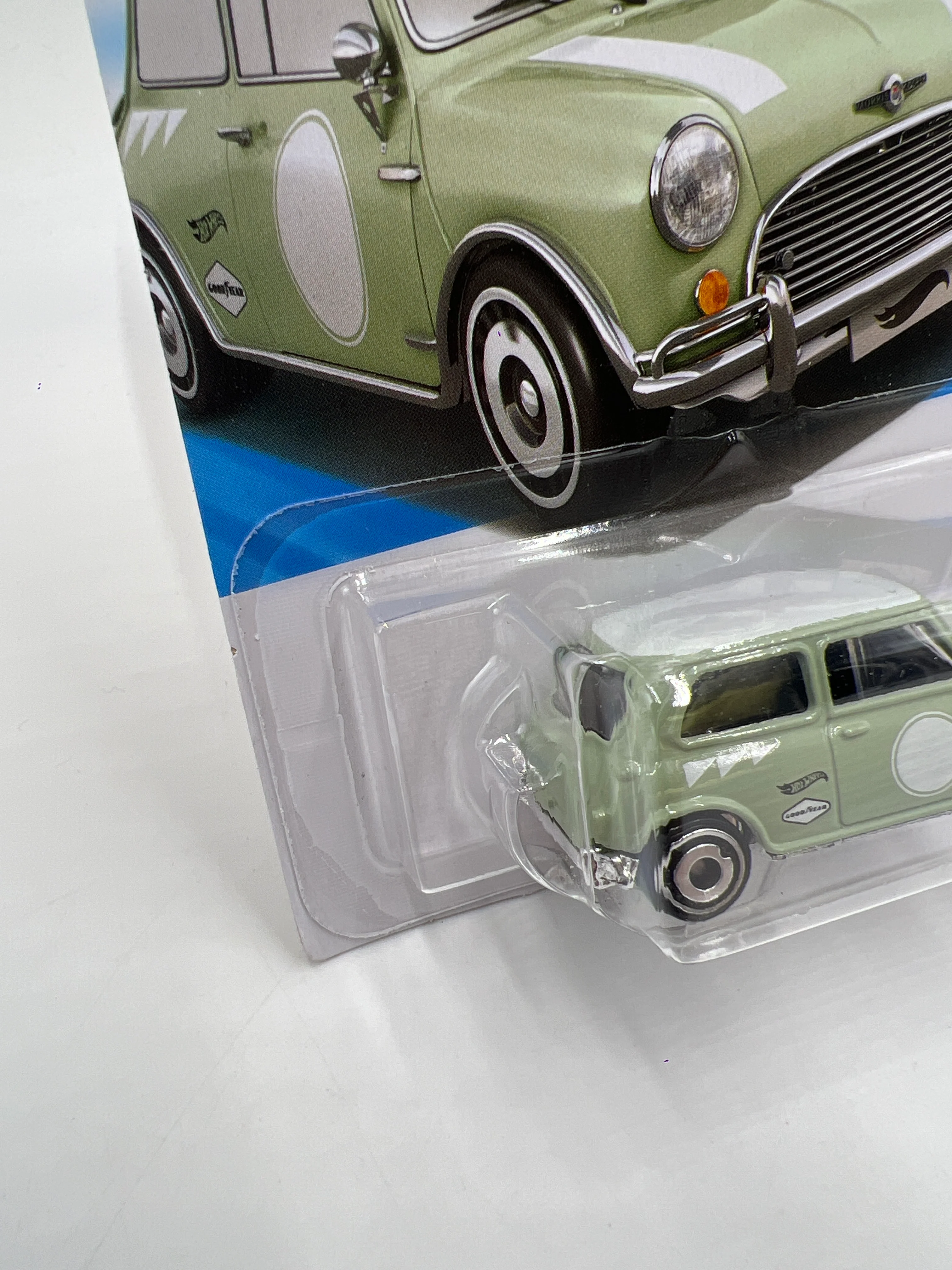 2026 Hot Wheels C Case Then And Now #71 Austin Mini Cooper S Green 66D - Image 4