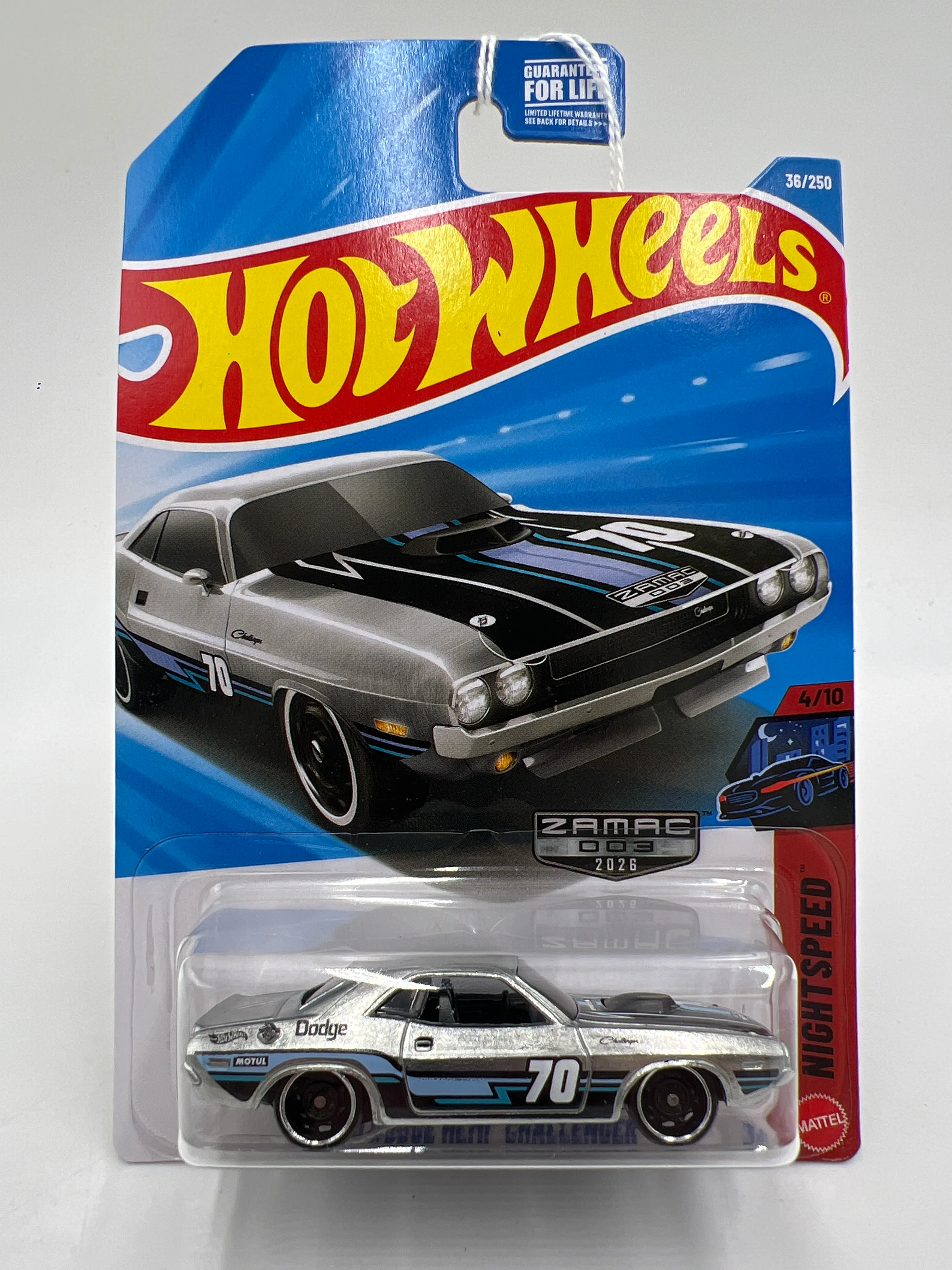 2026 Hot Wheels D Case Walmart Zamac 3 #36 70 Dodge Hemi Challenger 145B