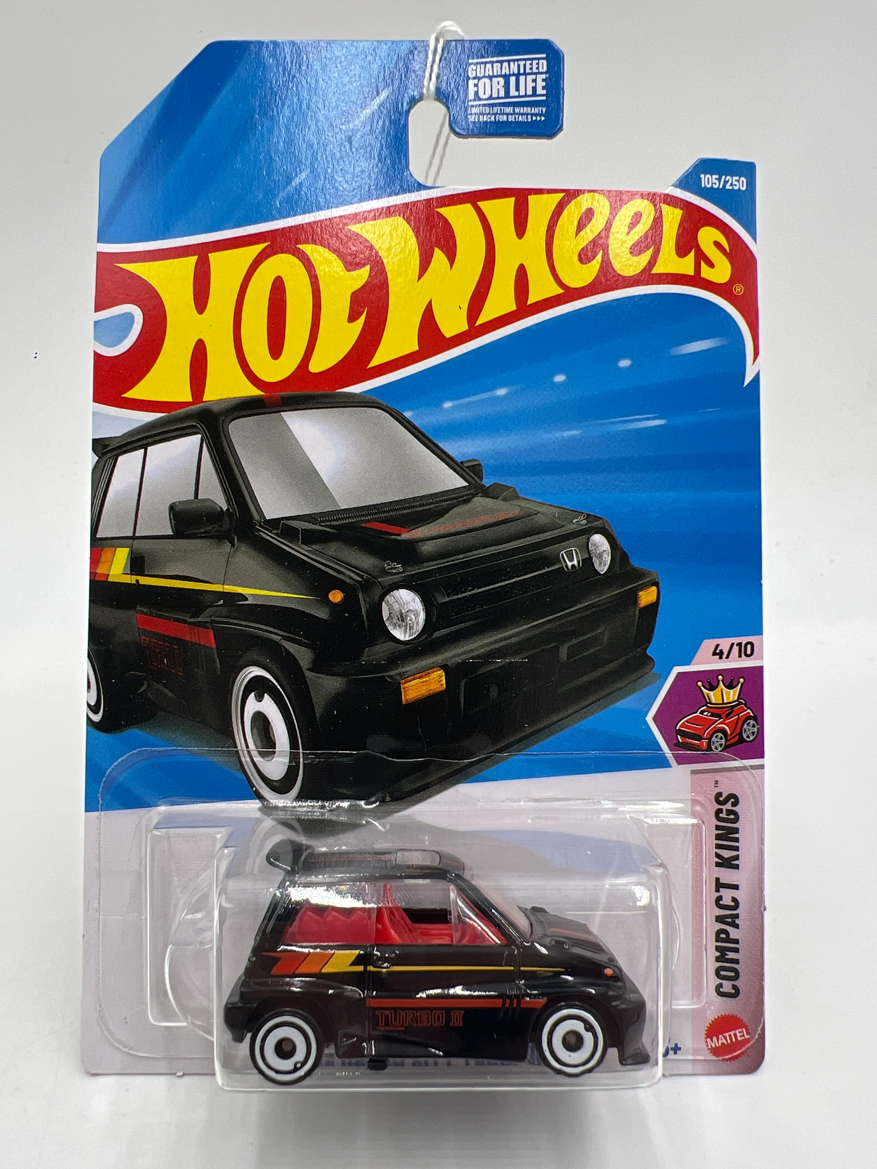 2026 Hot Wheels E Case #105 85 Honda City Turbo II Black 79C