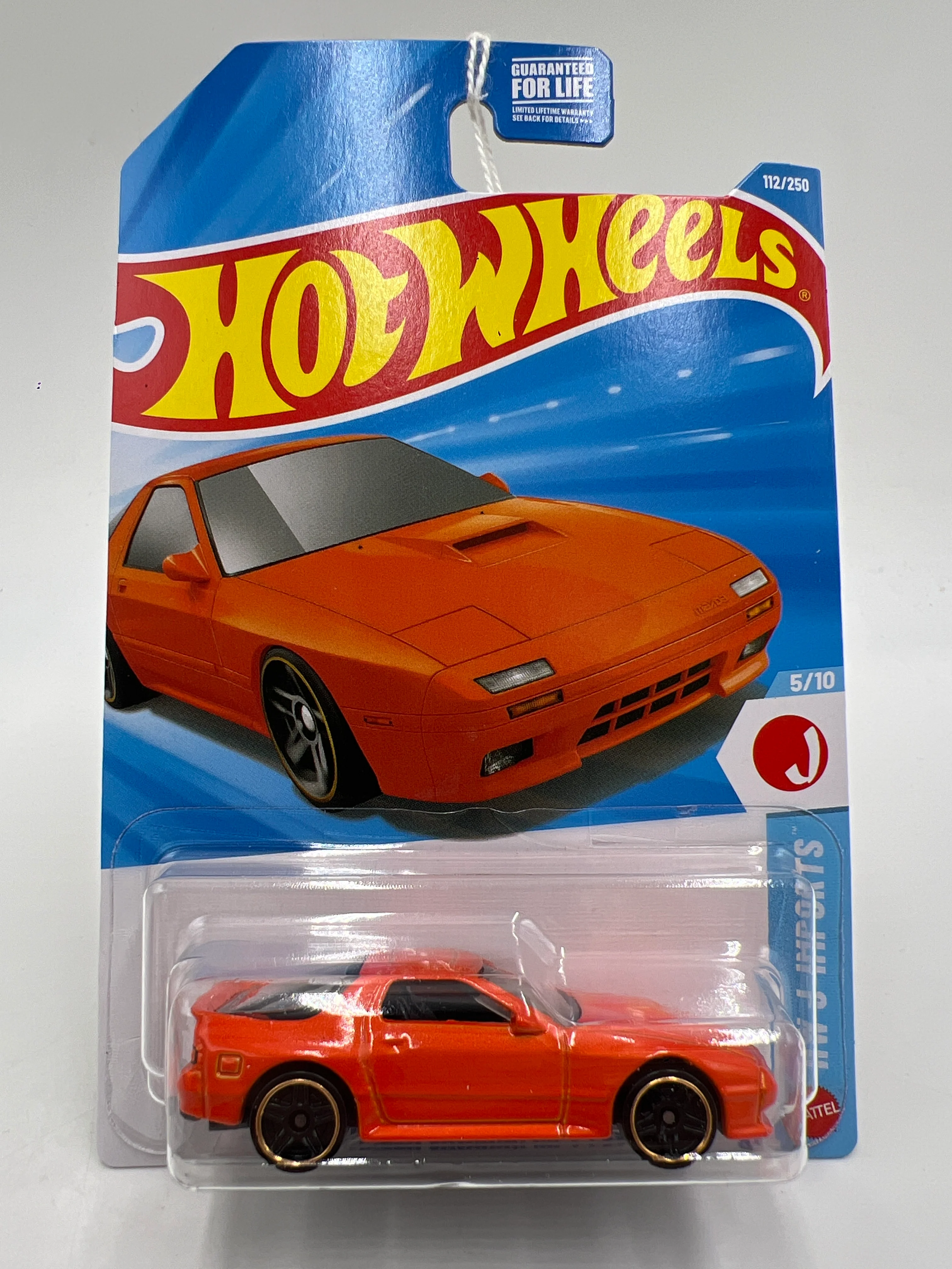 2026 Hot Wheels E Case #112 89 Mazda Savanna RX-7 FC3S Orange 88D