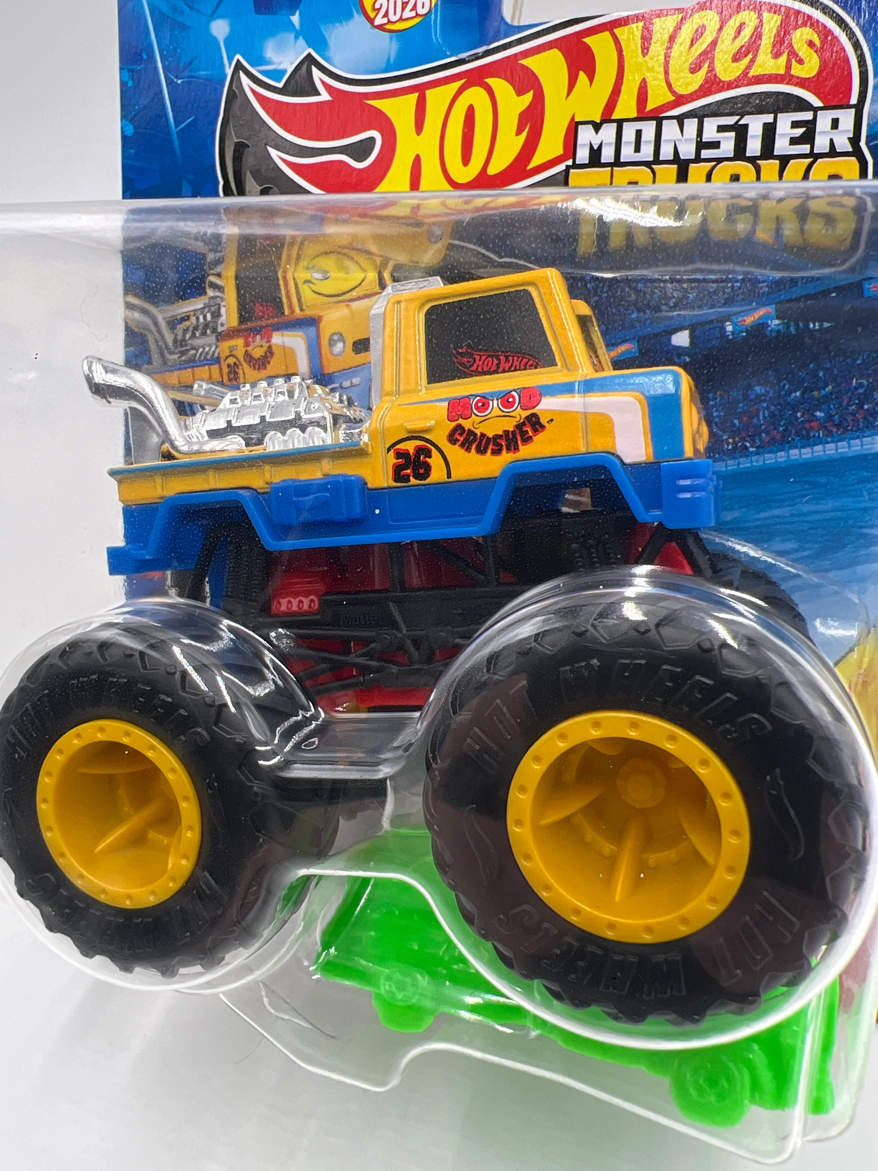 2026 Hot Wheels Monster Trucks Back To Basics #3 Mood Crusher 125G - Image 2