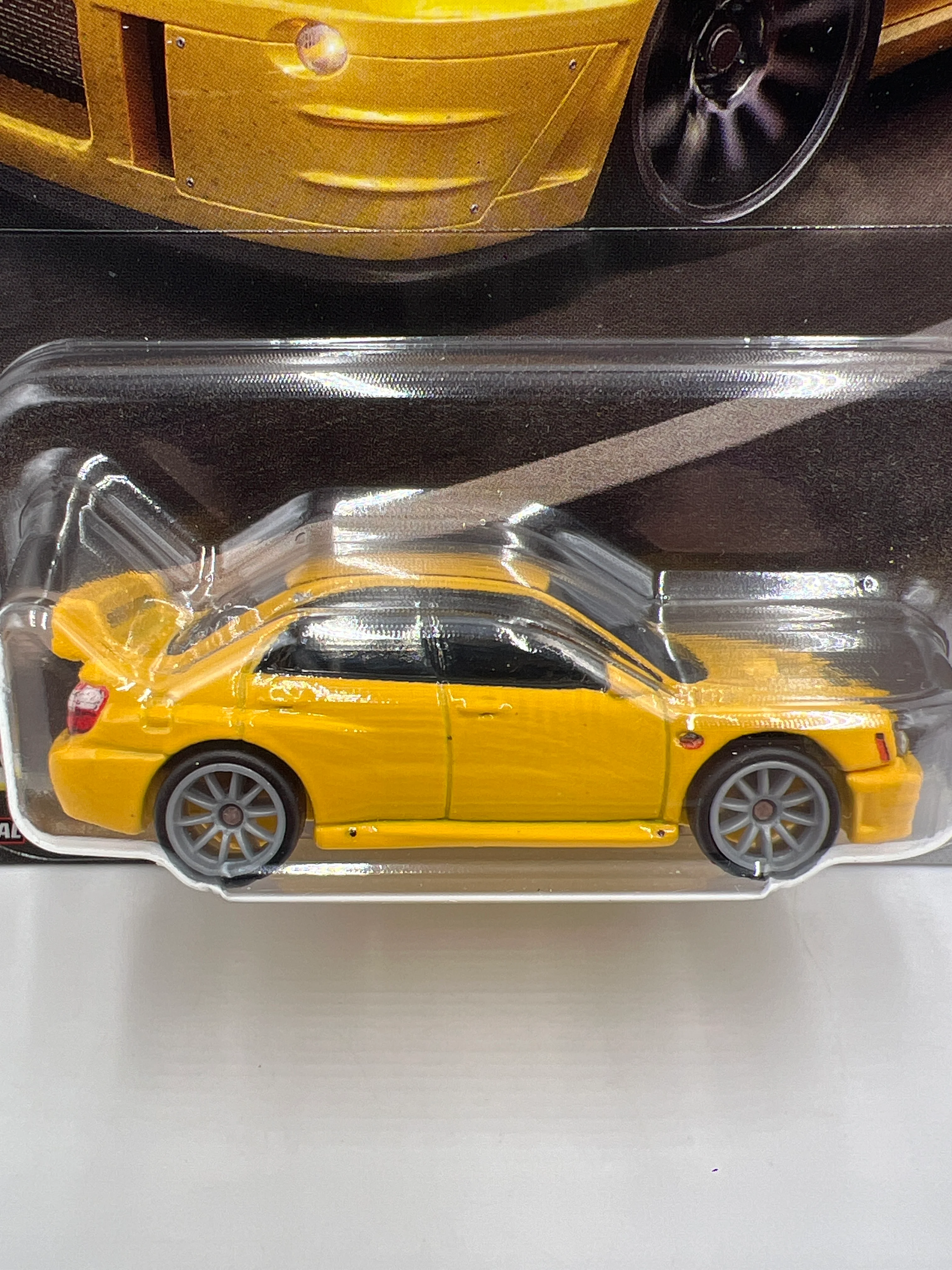 2026 Hot Wheels Premium Thrill Climbers #1 Subaru Impreza WRX Yellow 257A - Image 2