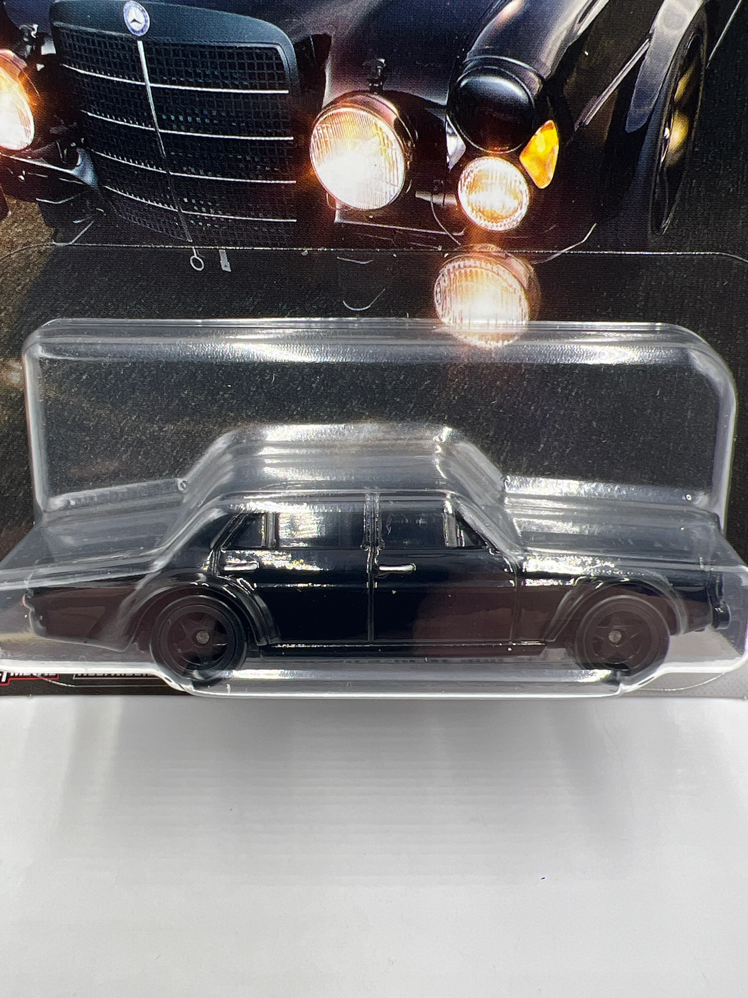 2026 Hot Wheels Premium Thrill Climbers #5 Mercedes-Benz 300 SEL 6.8 AMG Black 257E - Image 2