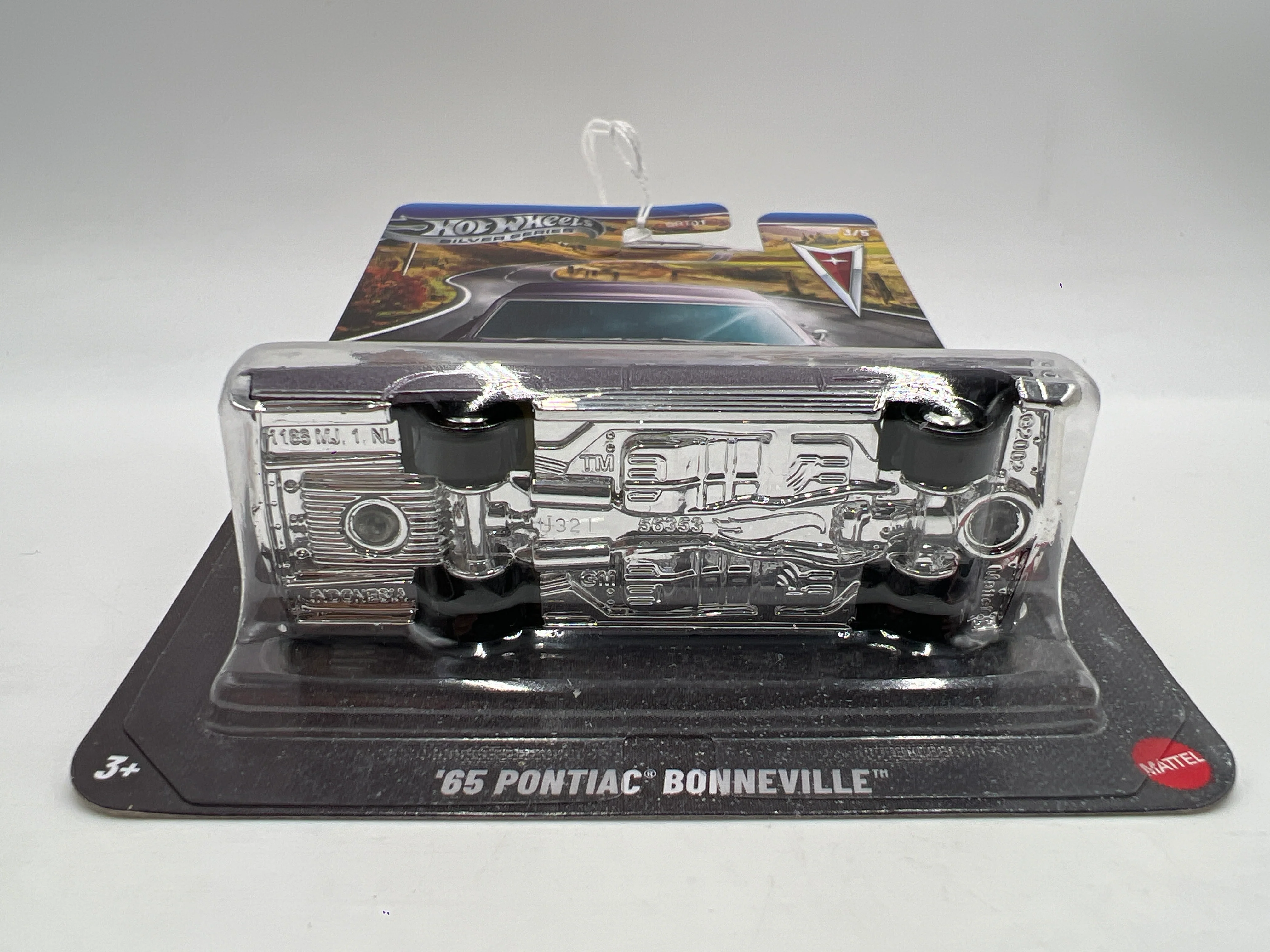 2026 Hot Wheels Silver Series Pontiac #3 65 Pontiac Bonneville Purple 162H - Image 5