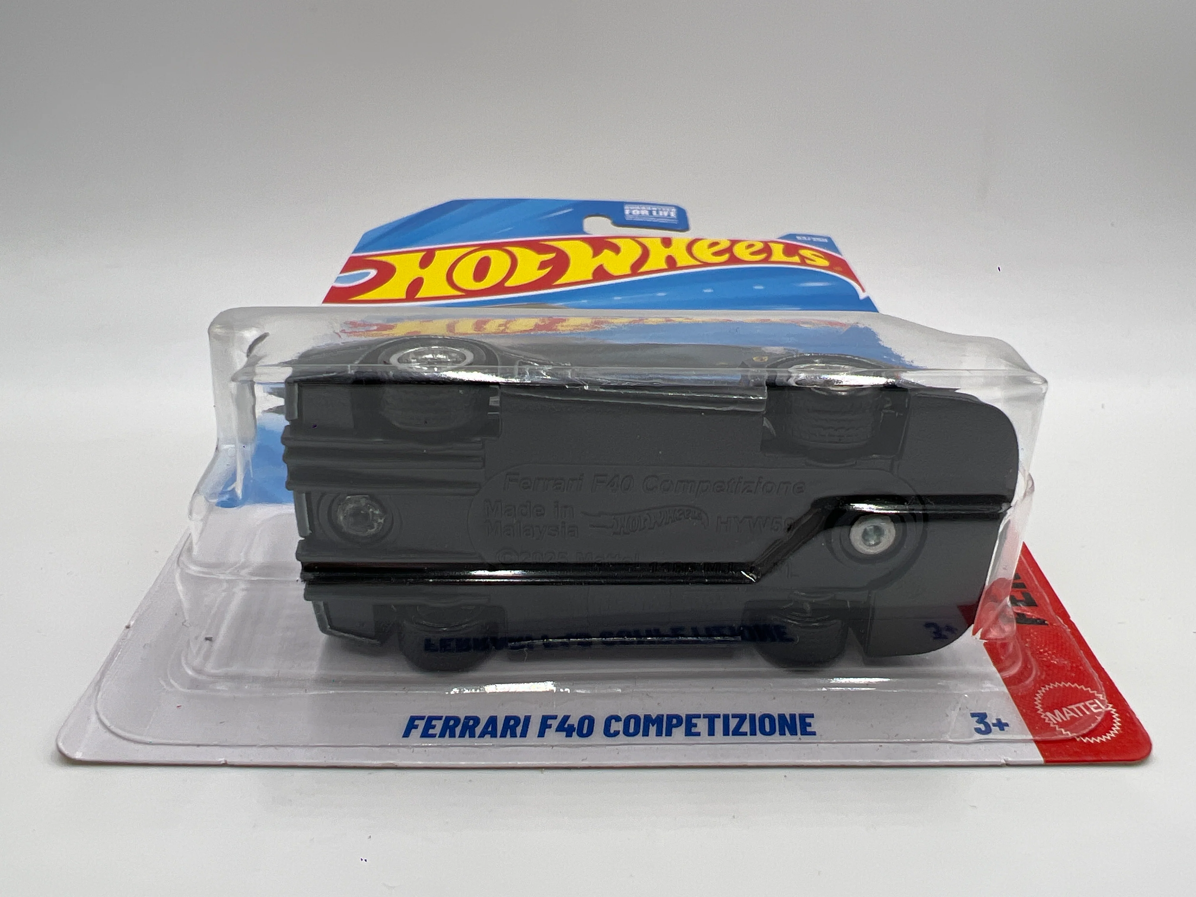 2026 Hot Wheels Super Treasure Hunt #63 Ferrari F40 Competizione Black W/Protector - Image 6