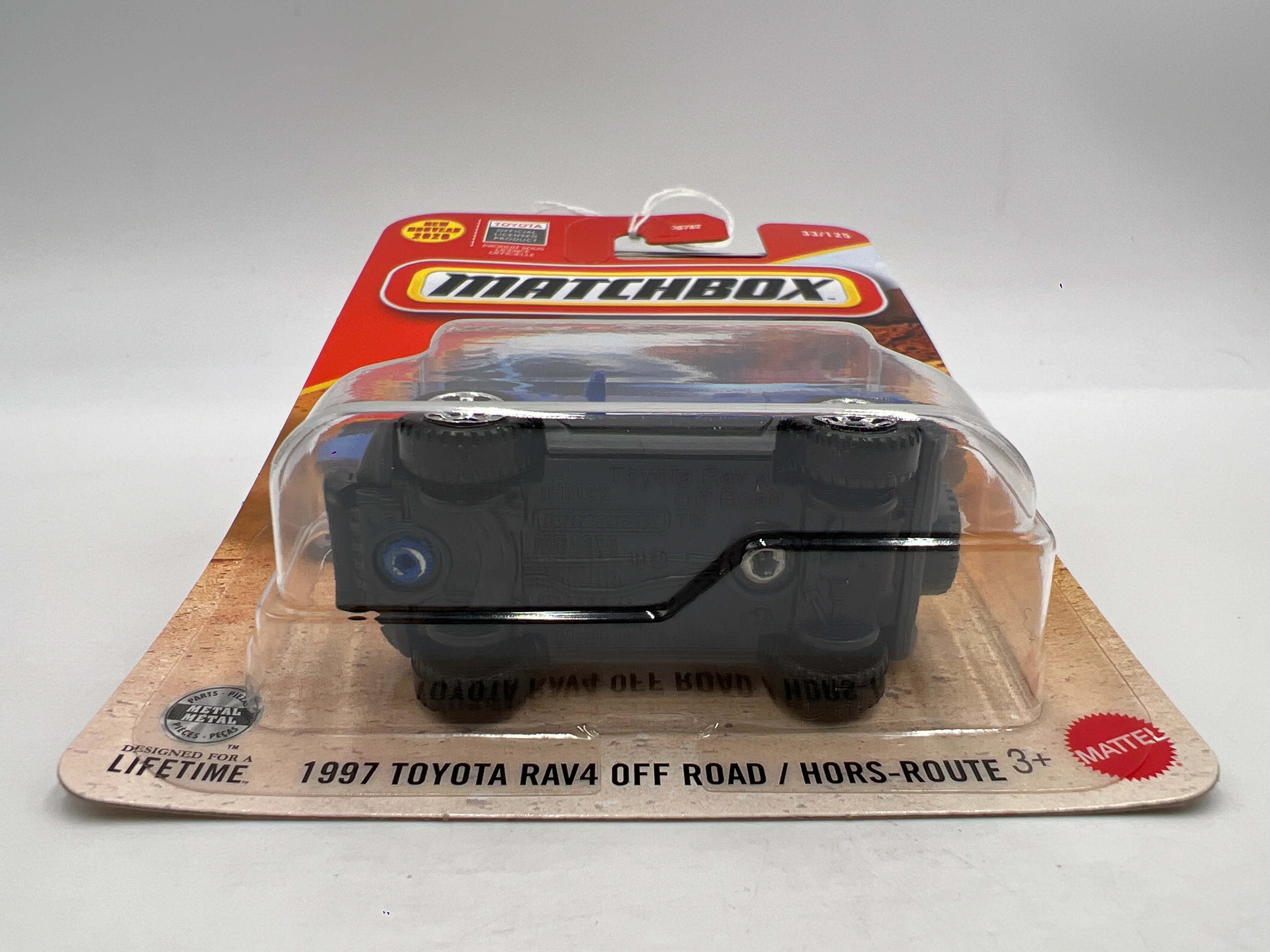 2026 Matchbox #33 1997 Toyota RAV4 Off Road Blue 205D - Image 5