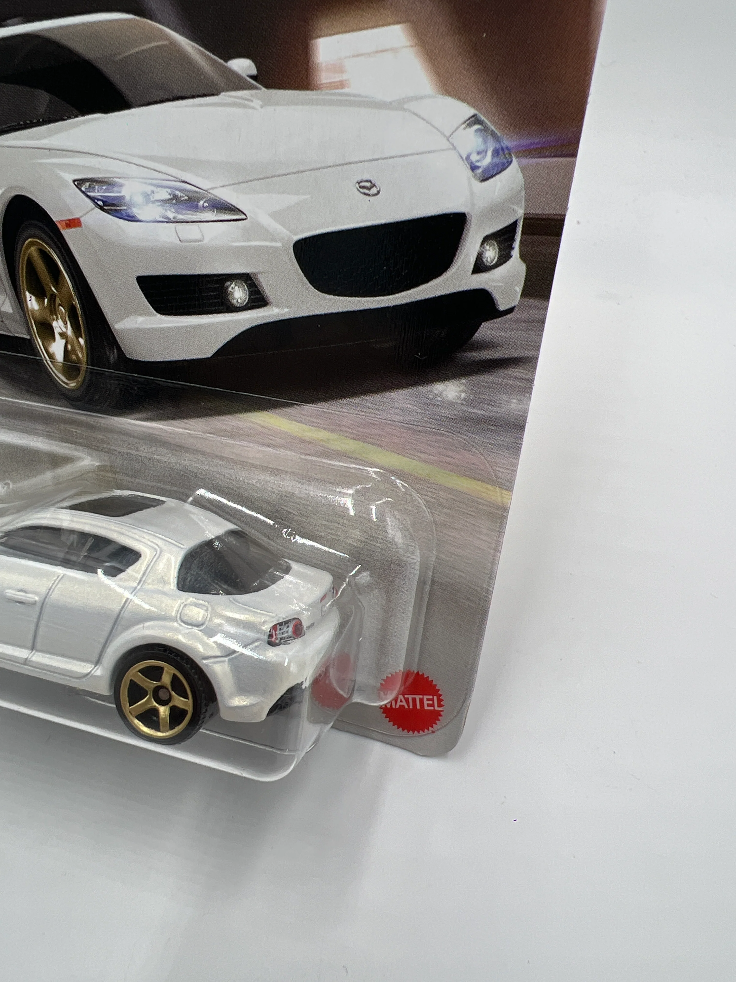2026 Matchbox #19 2004 Mazda RX-8 White 216D - Image 3