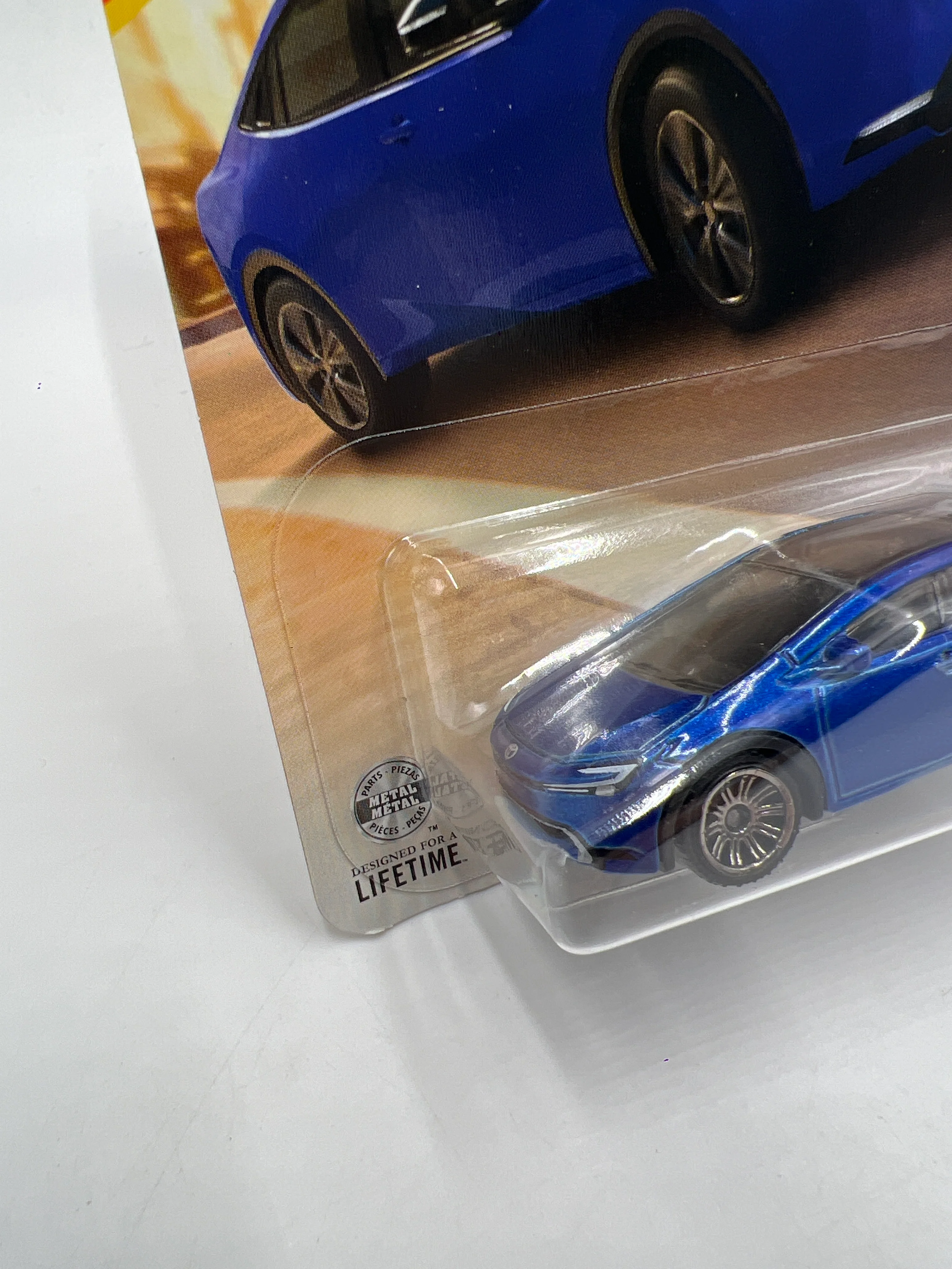 2026 Matchbox #41 2023 Toyota Prius Prime Blue 212D - Image 4