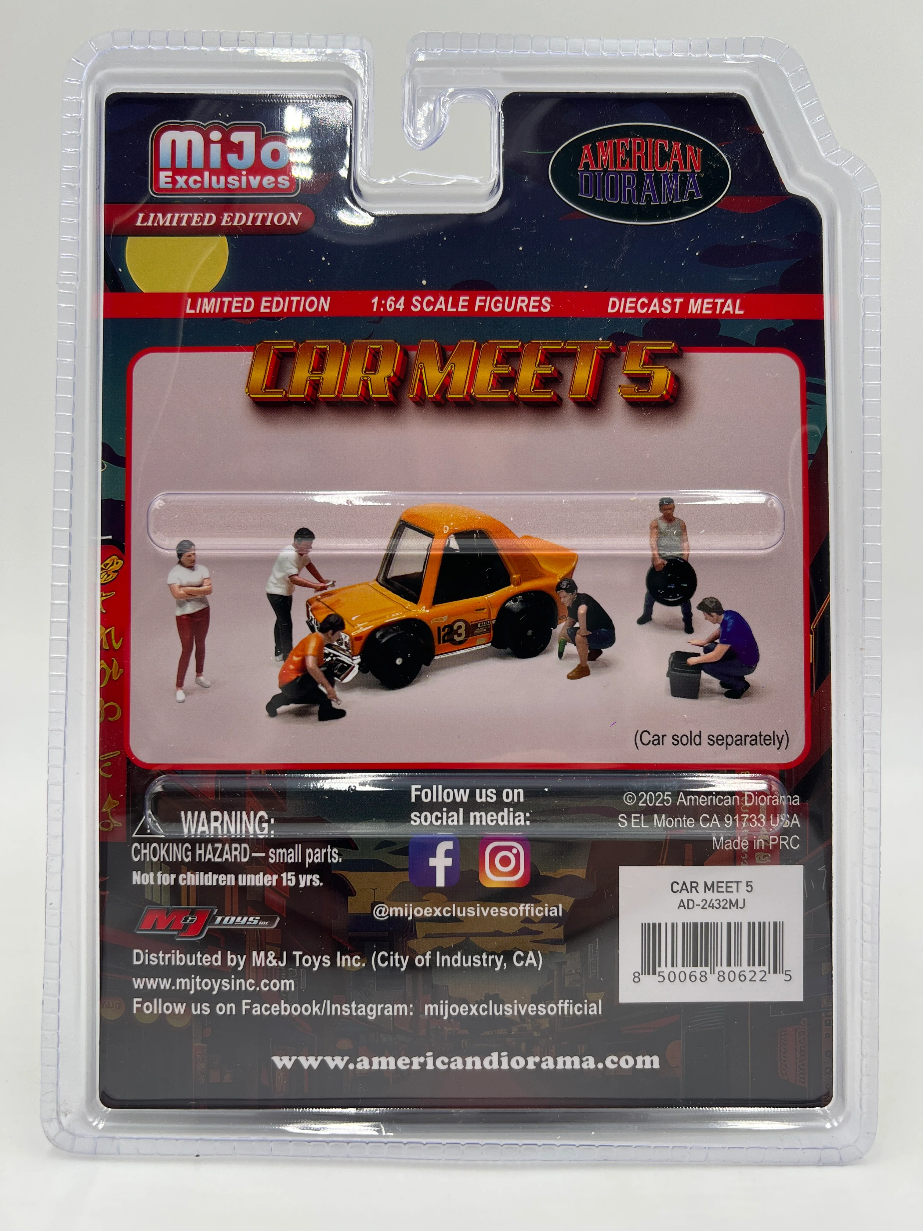 American Diorama MiJo Exclusives 1:64 Car Meet 5 - Image 2