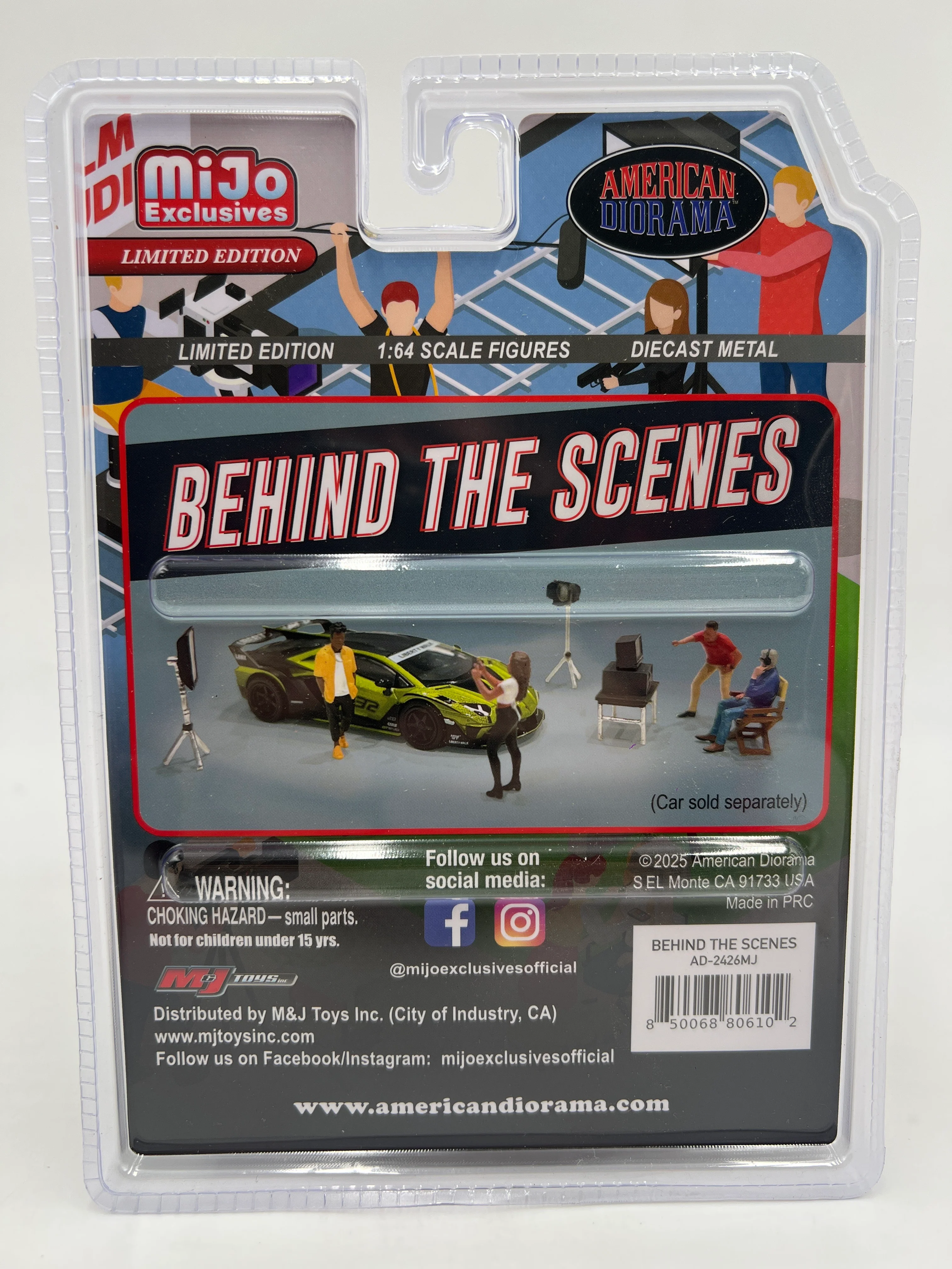American Diorama MiJo Exclusives 1:64 Behind The Scenes 177B - Image 5
