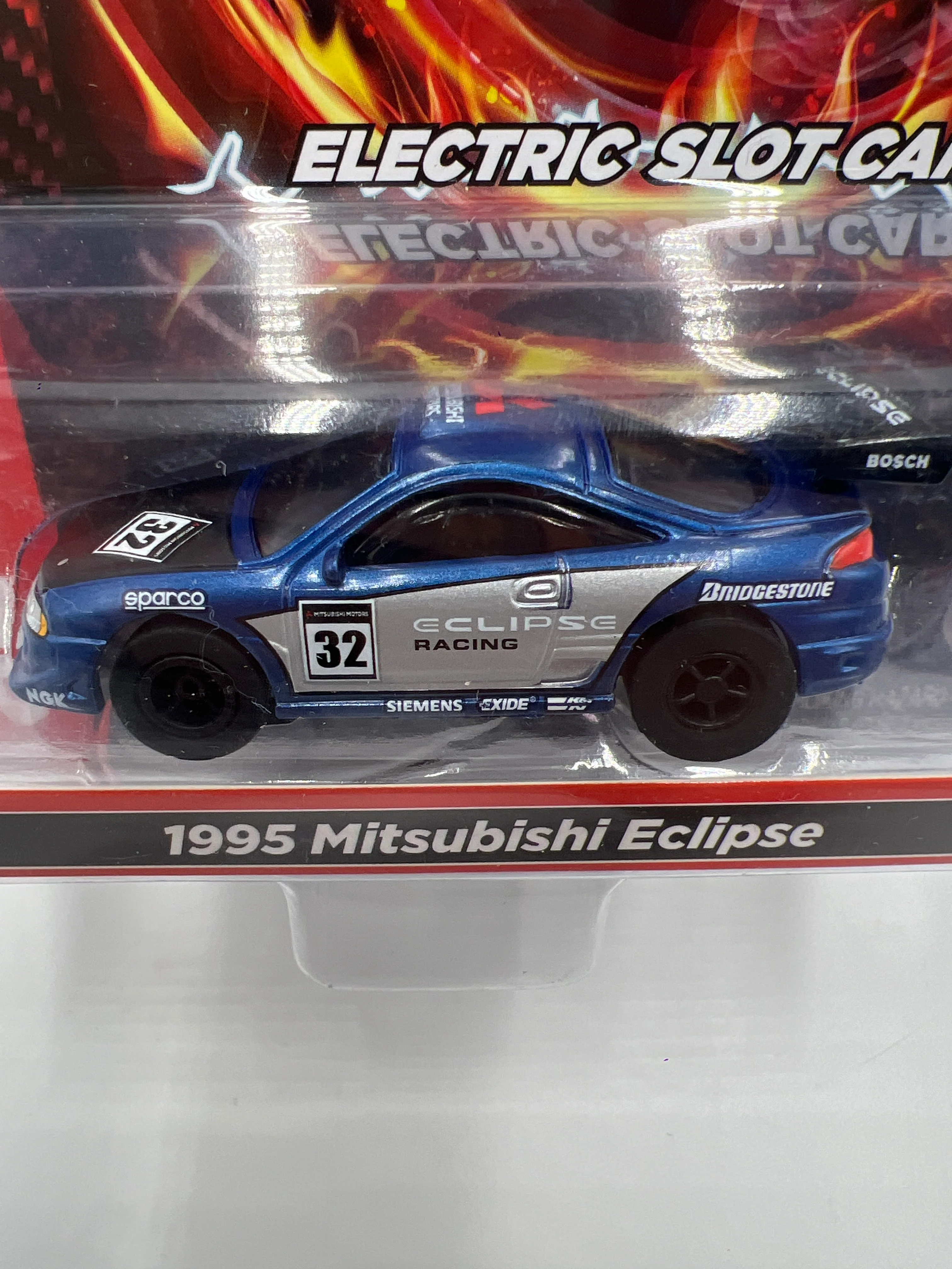 Auto World Xtraction Ultra G Import Heat 1995 Mitsubishi Eclipse Electric Slot Car 181A - Image 3