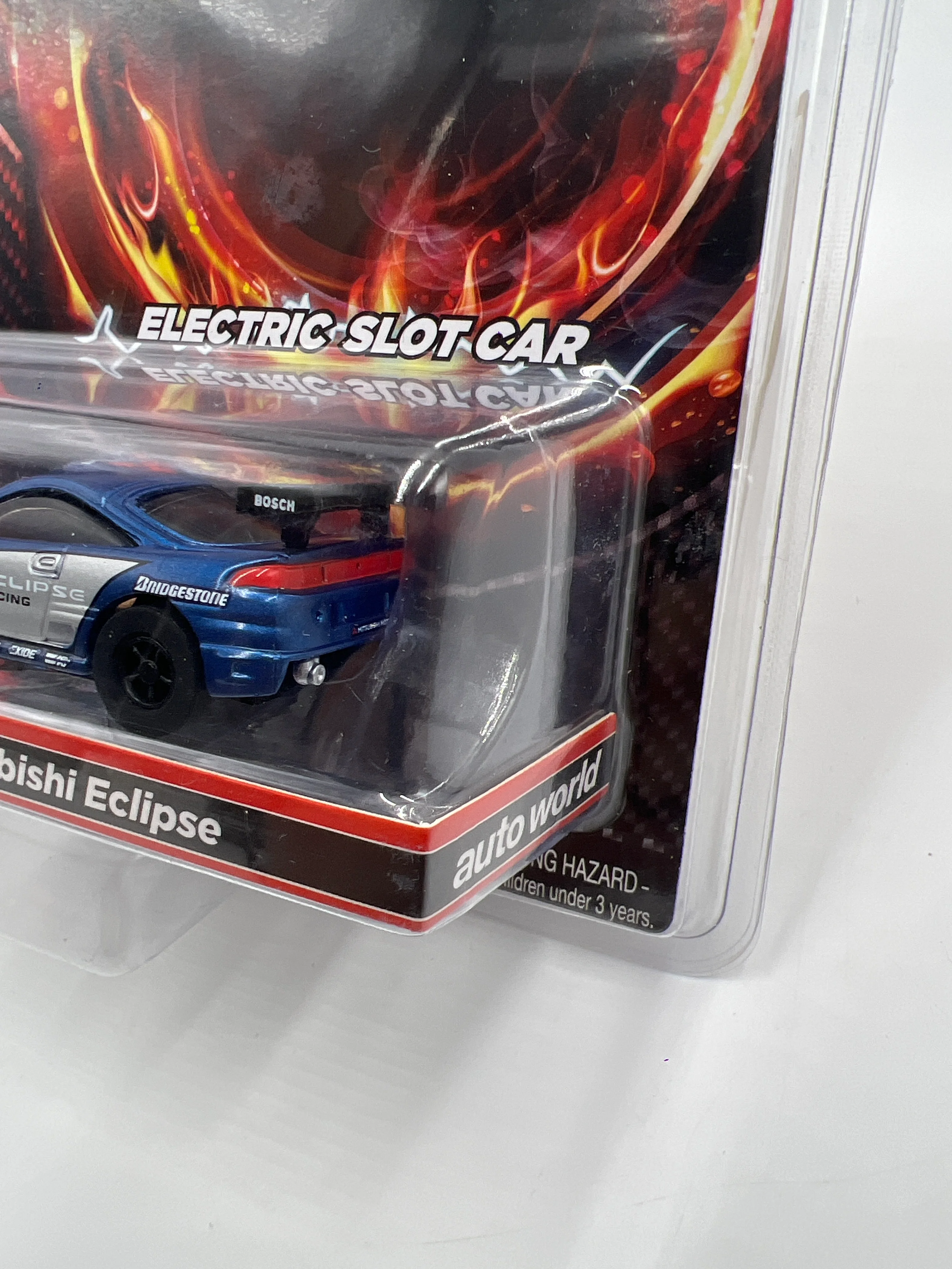 Auto World Xtraction Ultra G Import Heat 1995 Mitsubishi Eclipse Electric Slot Car 181A - Image 4