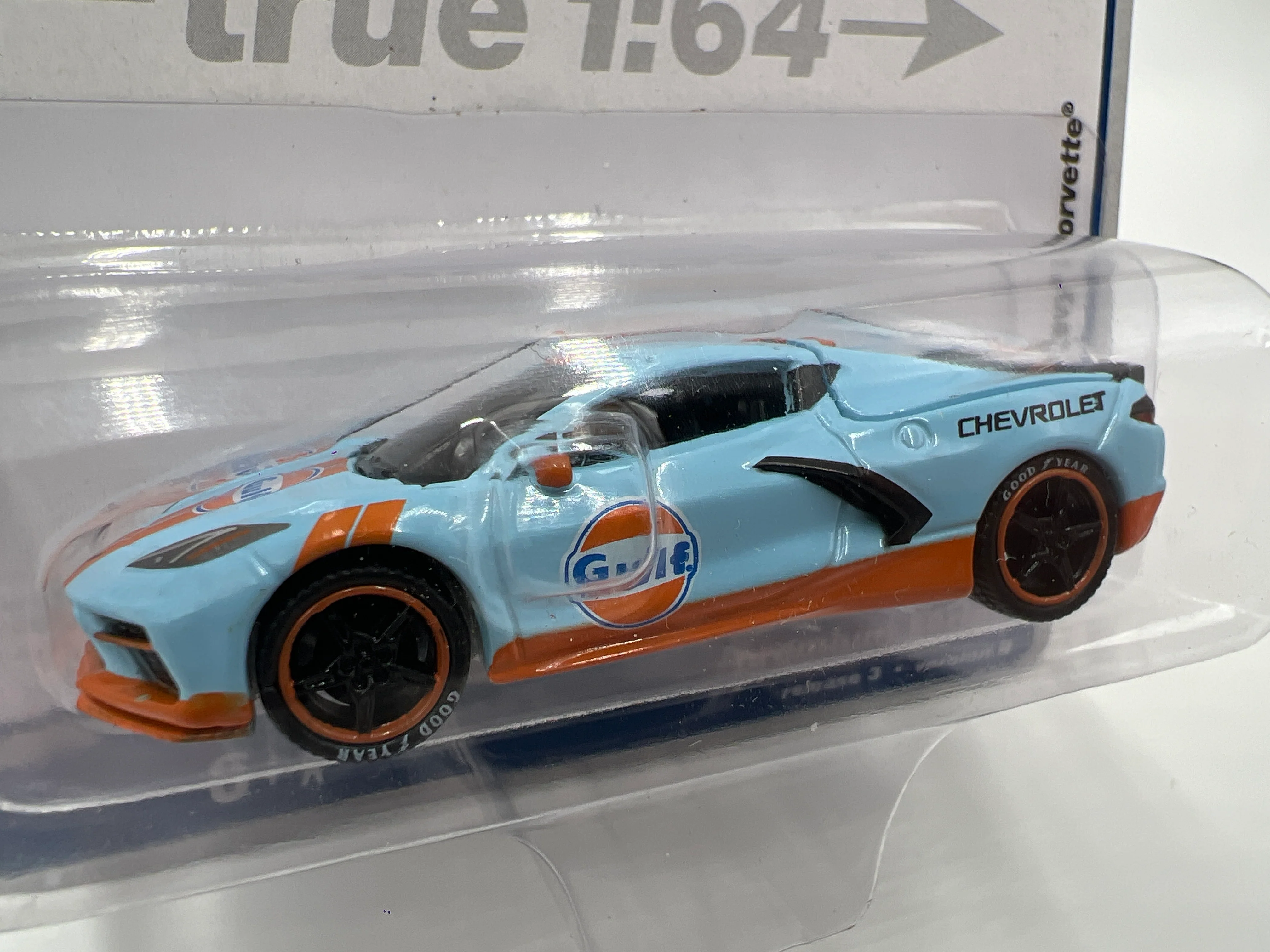 Auto World Sports Cars #5 Release 3 Version B 2022 Chevy Corvette Gulf 185A - Image 2